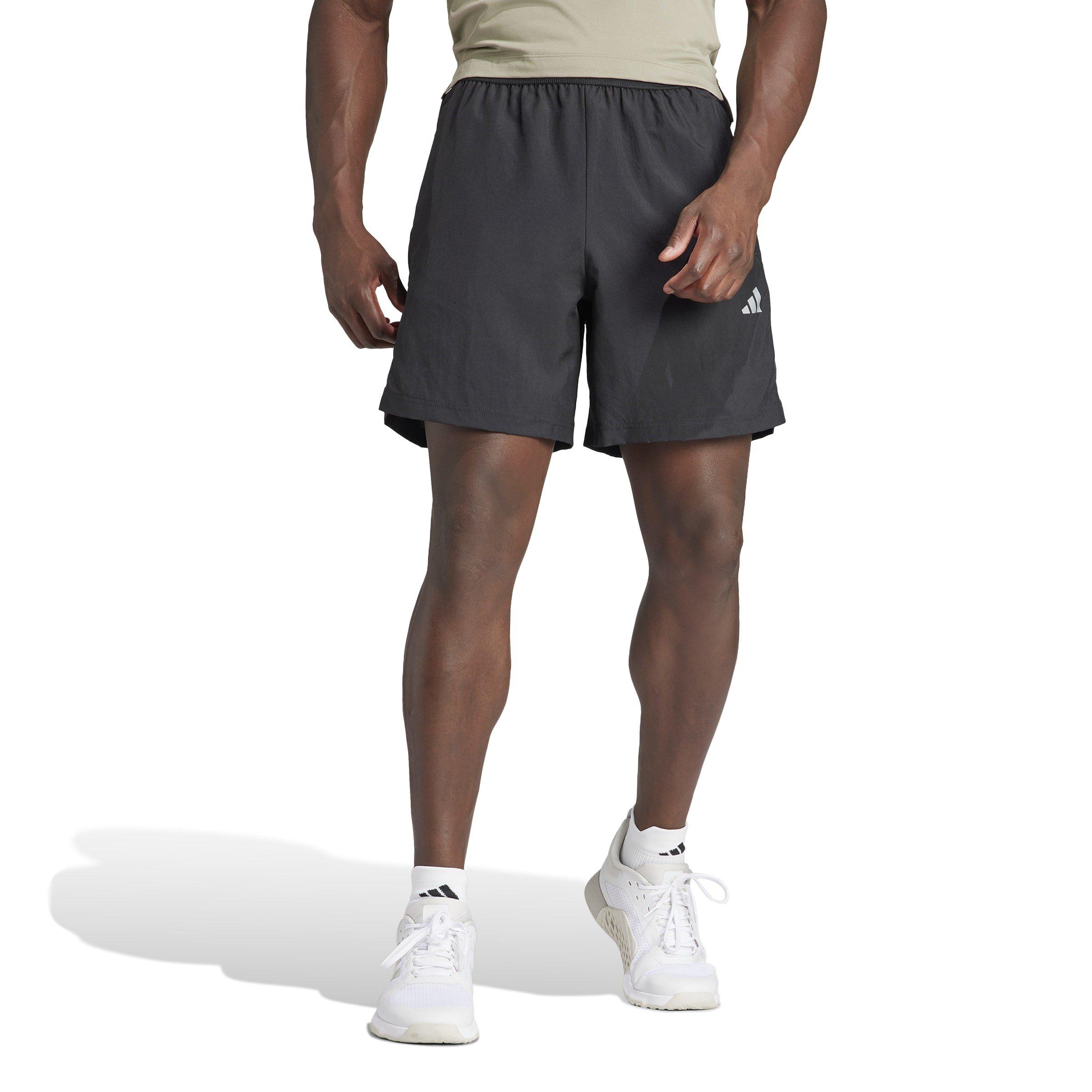 Black - adidas - Gym+ Mens Training Woven Shorts - 2