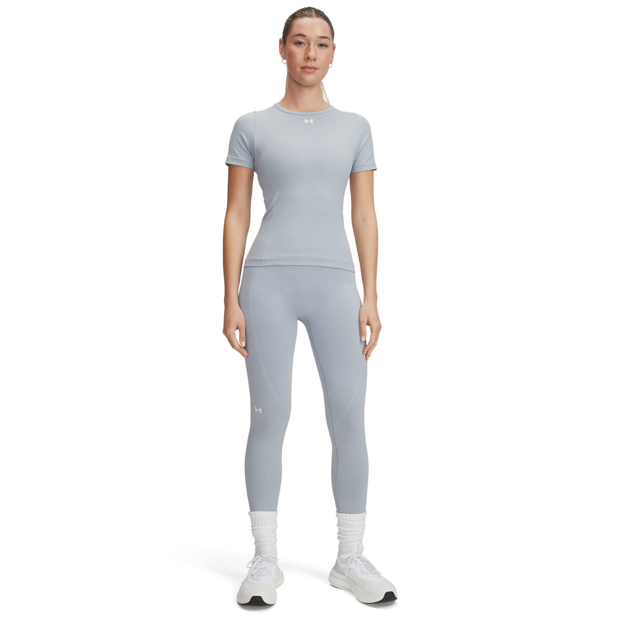 Blue/White - Under Armour - Women's Vanish Elite Seamless Gym Leggings - 3