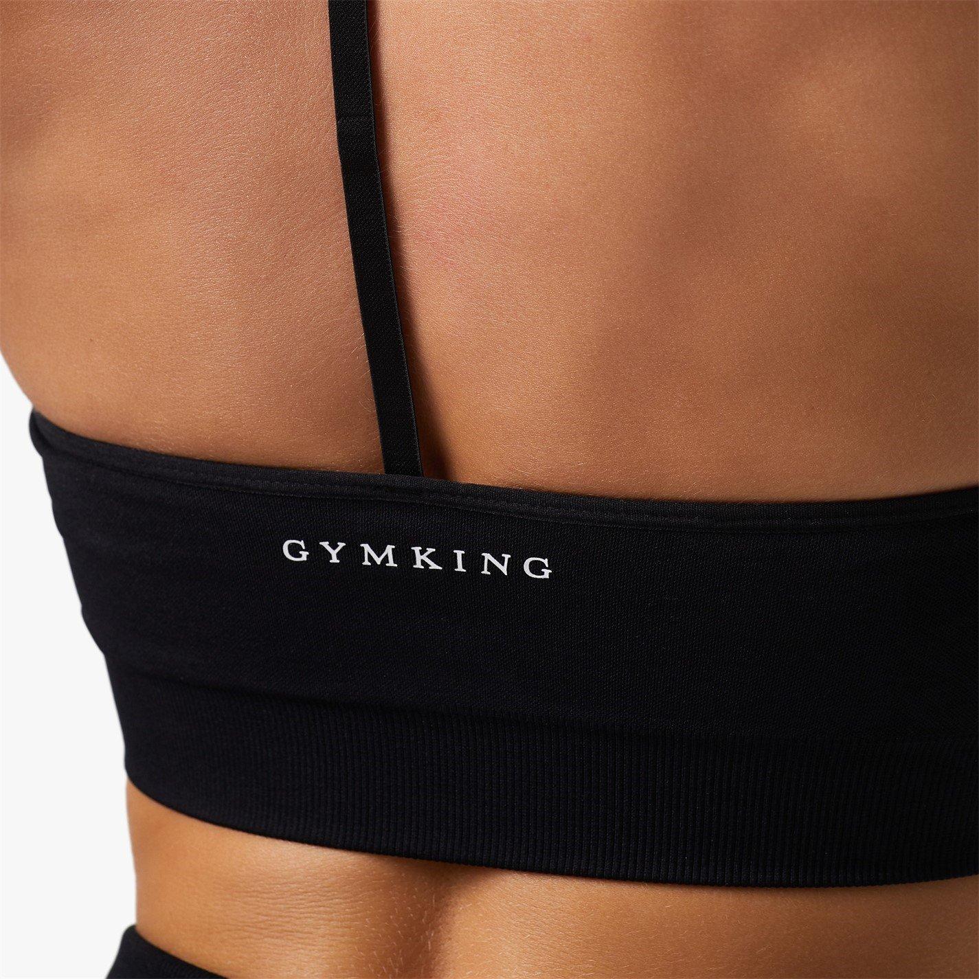 Schwarz - Gym King - Sculpt Seamless Bra - 3