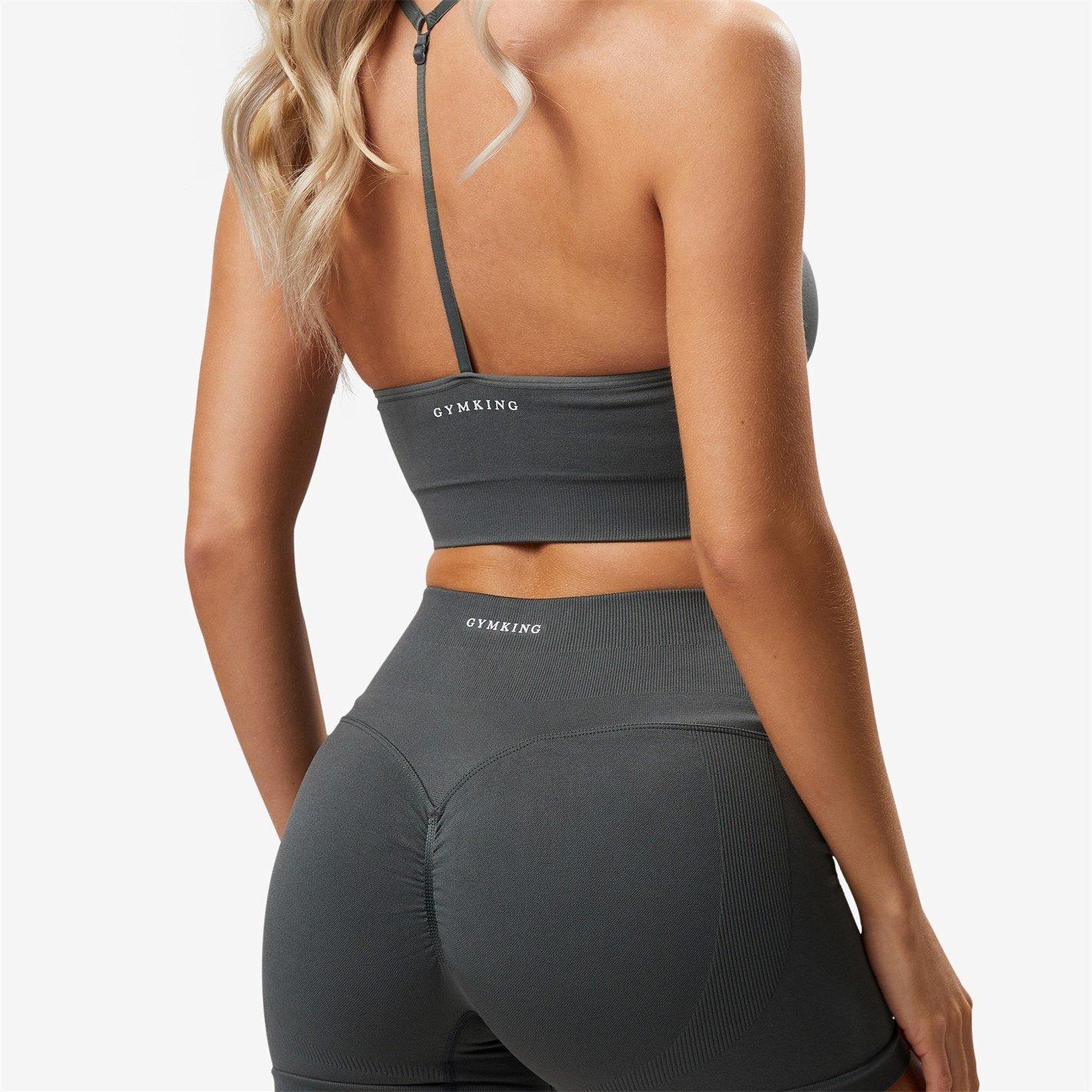 Green Smoke - Gym King - Gym Sculpt Seamless Bra - 3