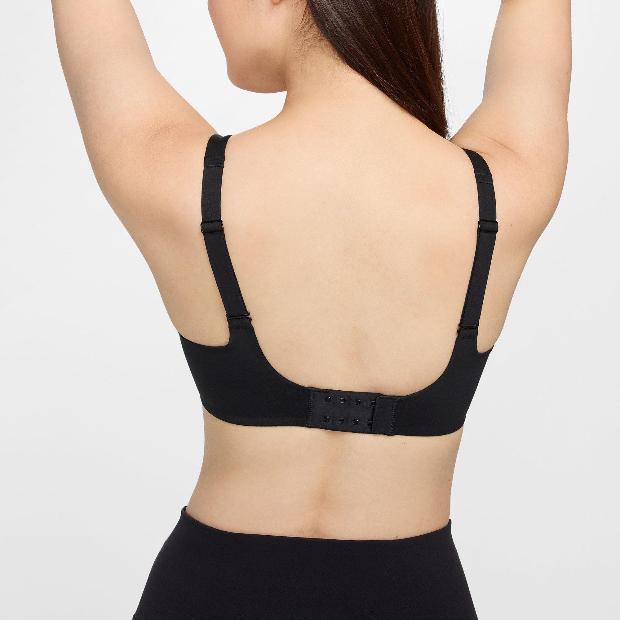 Black/Cool Grey - Nike - Alate High Support Womens Padded Convertible Sports Bra - 2