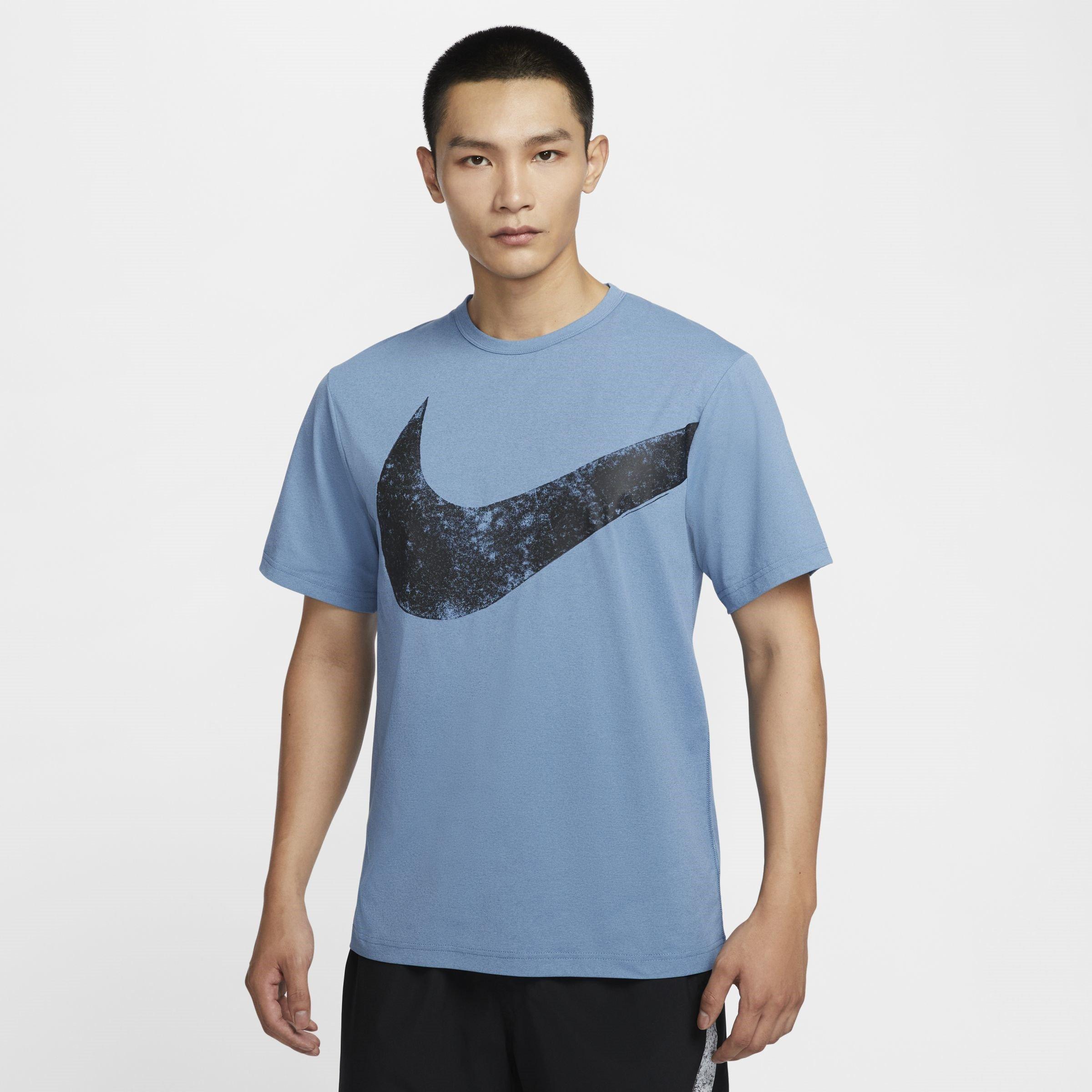 Nike Hyverse Swoosh Mens Dri FIT Performance T Shirt