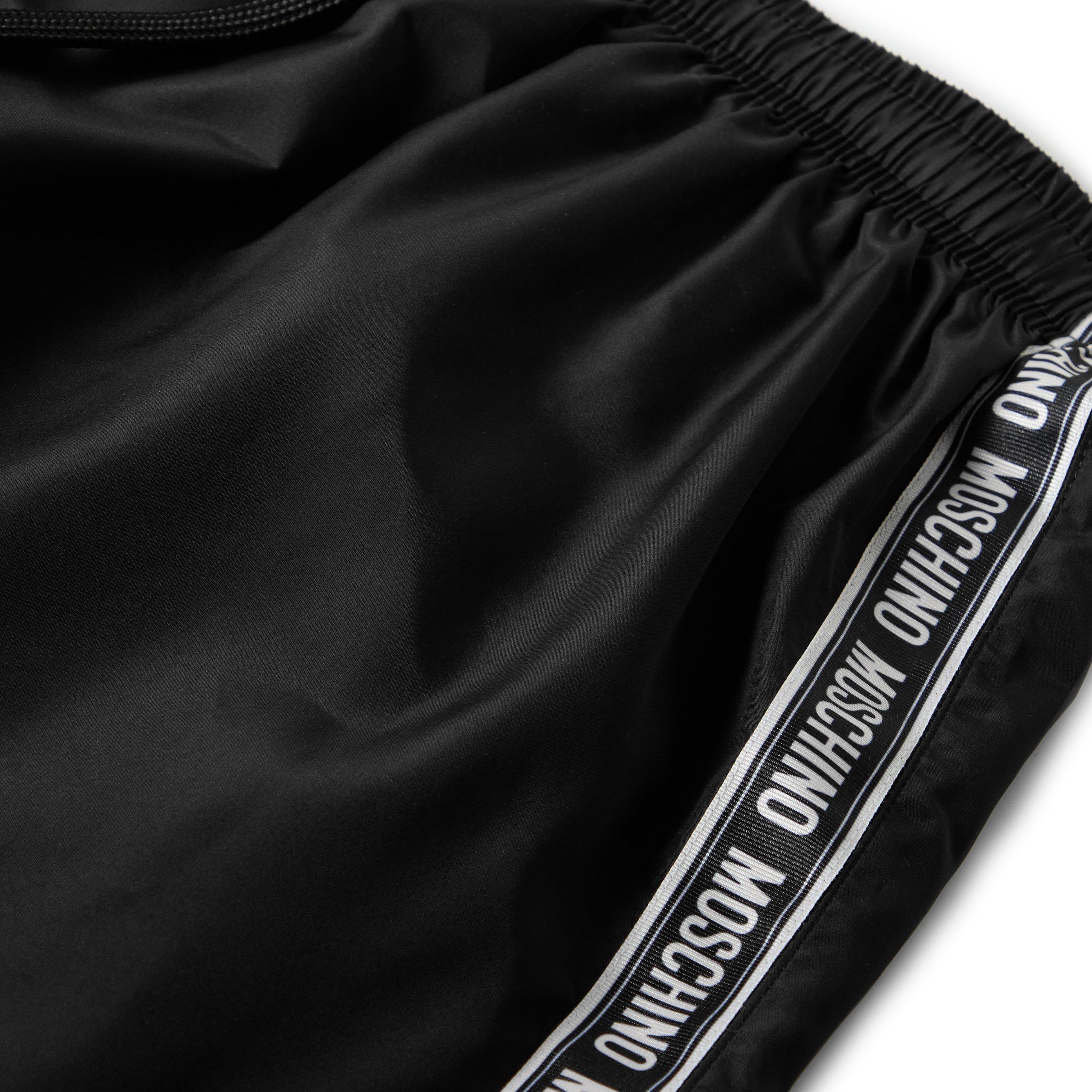 Black - Moschino - Men's Swim Shorts - 3