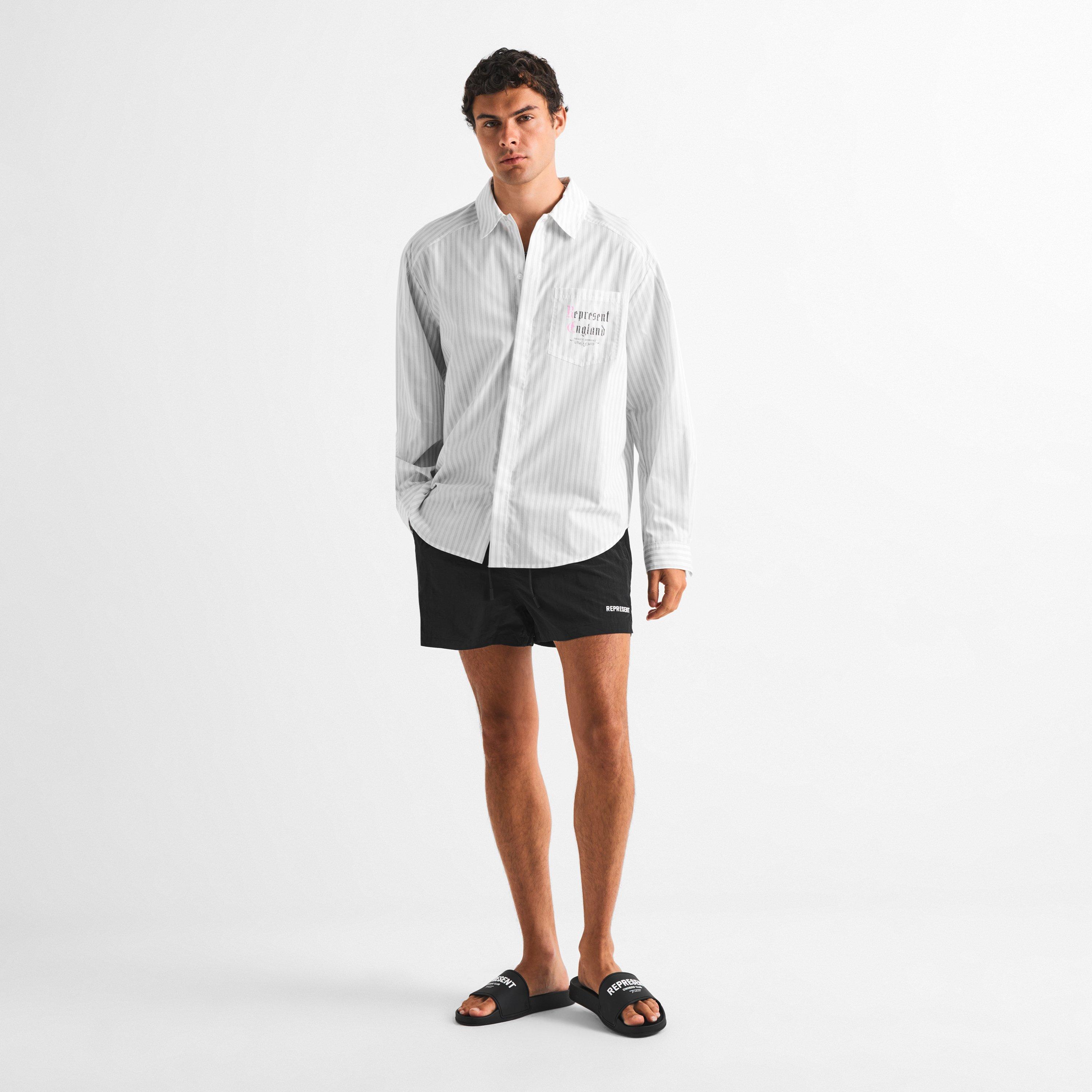 Jet Black - Represent - Men's Swim Shorts - 4