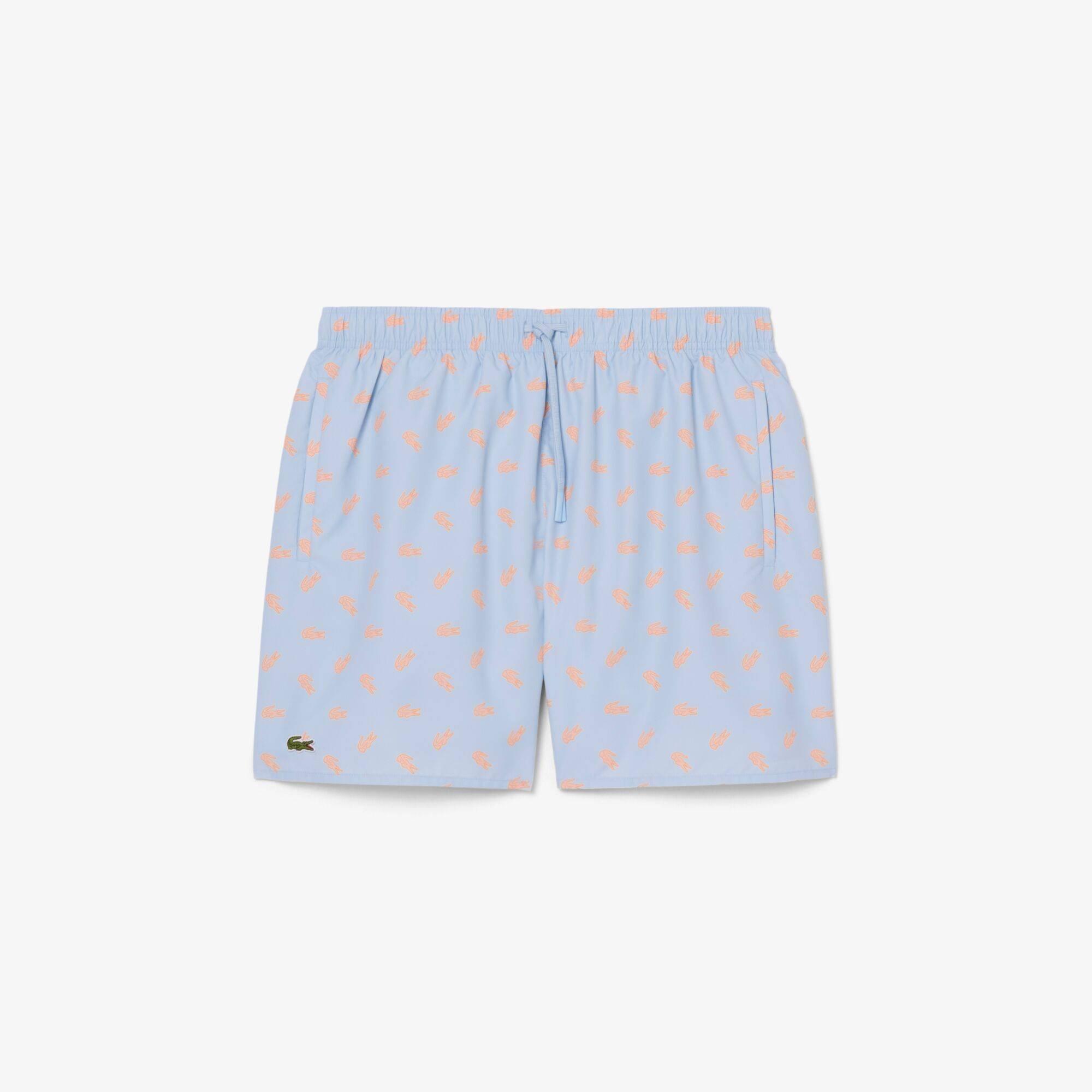 Lacoste Men's Swim Shorts - Blue HBA