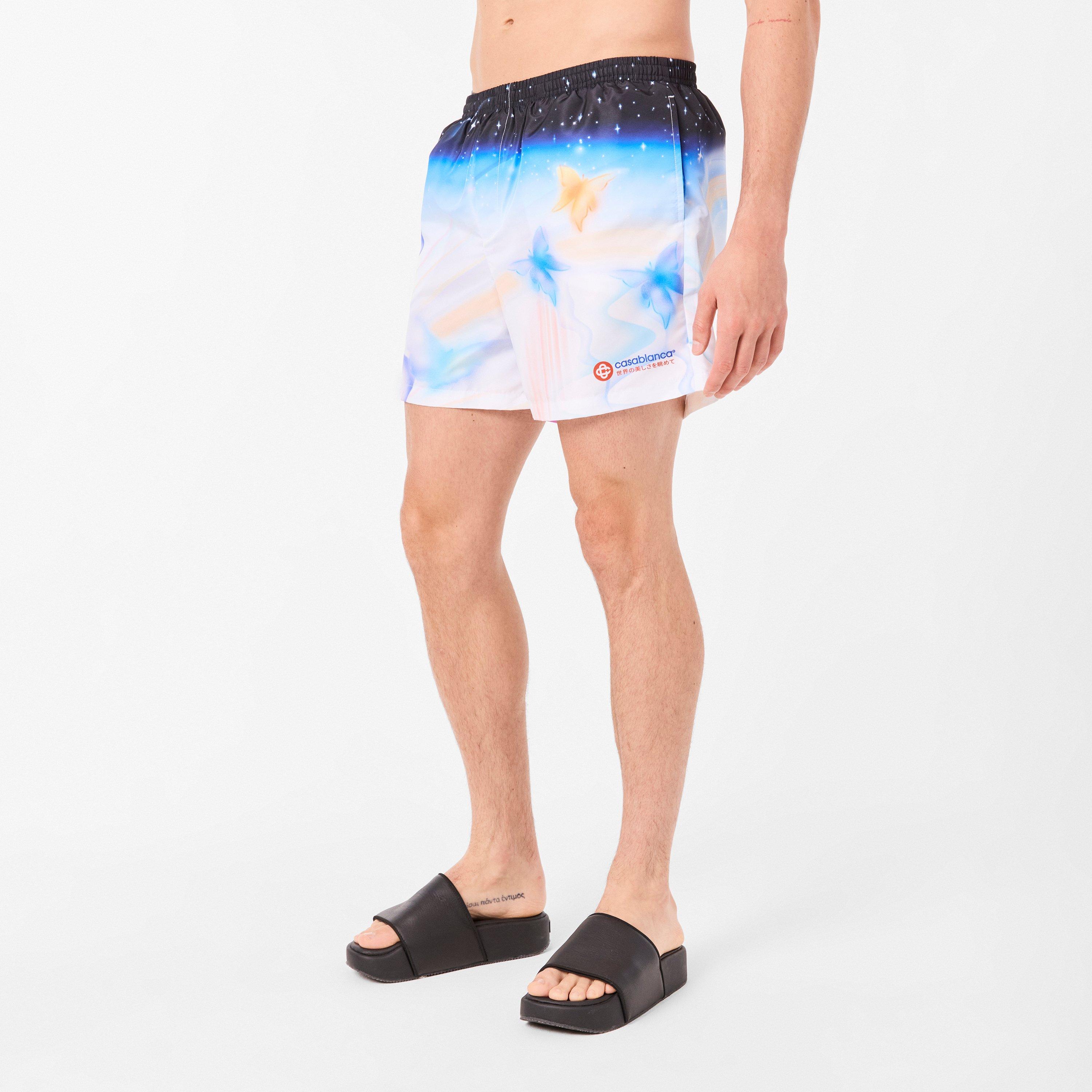 Multi - Casablanca - Men's Casa Galactic Swim Shorts - 3