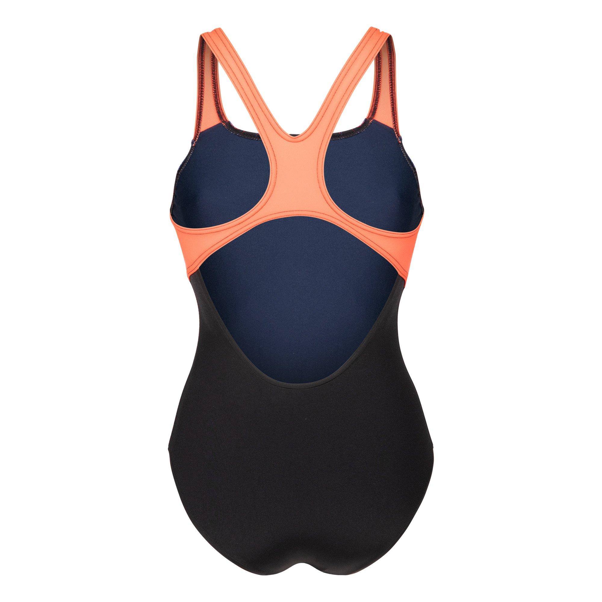 Black-Coral - Arena - Womens Jellyfish Swim Pro Back Swimsuit - 3