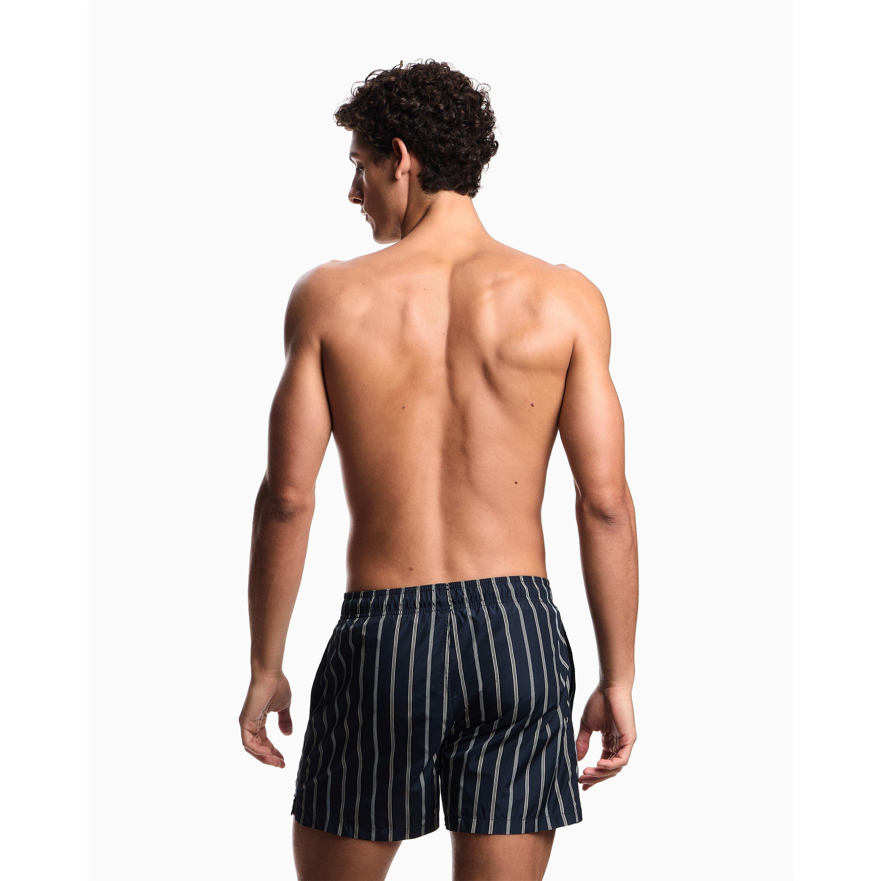 Bleu/Noir - Emporio Armani - BOXER BEACHWEAR - 3