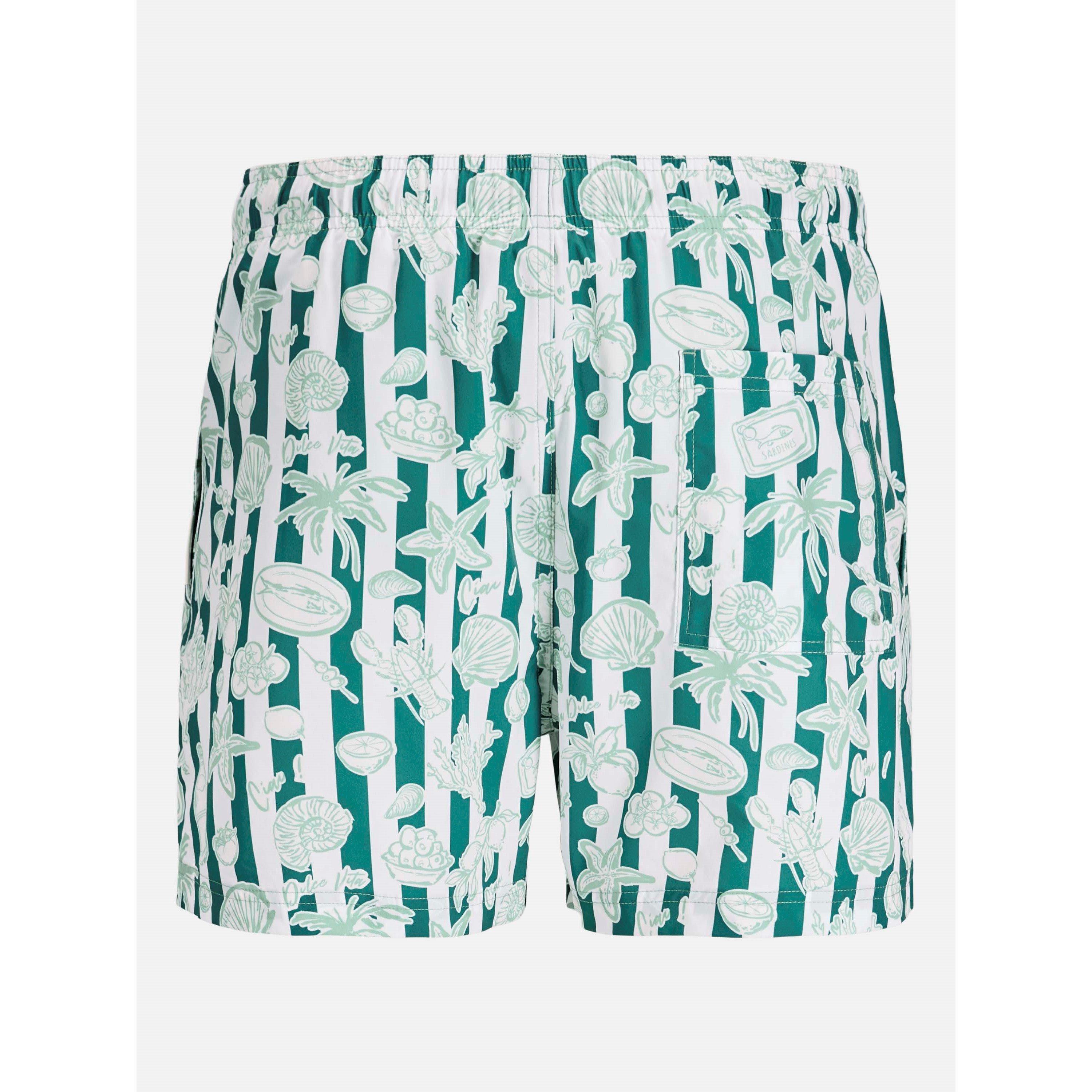 Granite Green - Jack and Jones - Jack Novelty Aop Swi Sn63 - 2