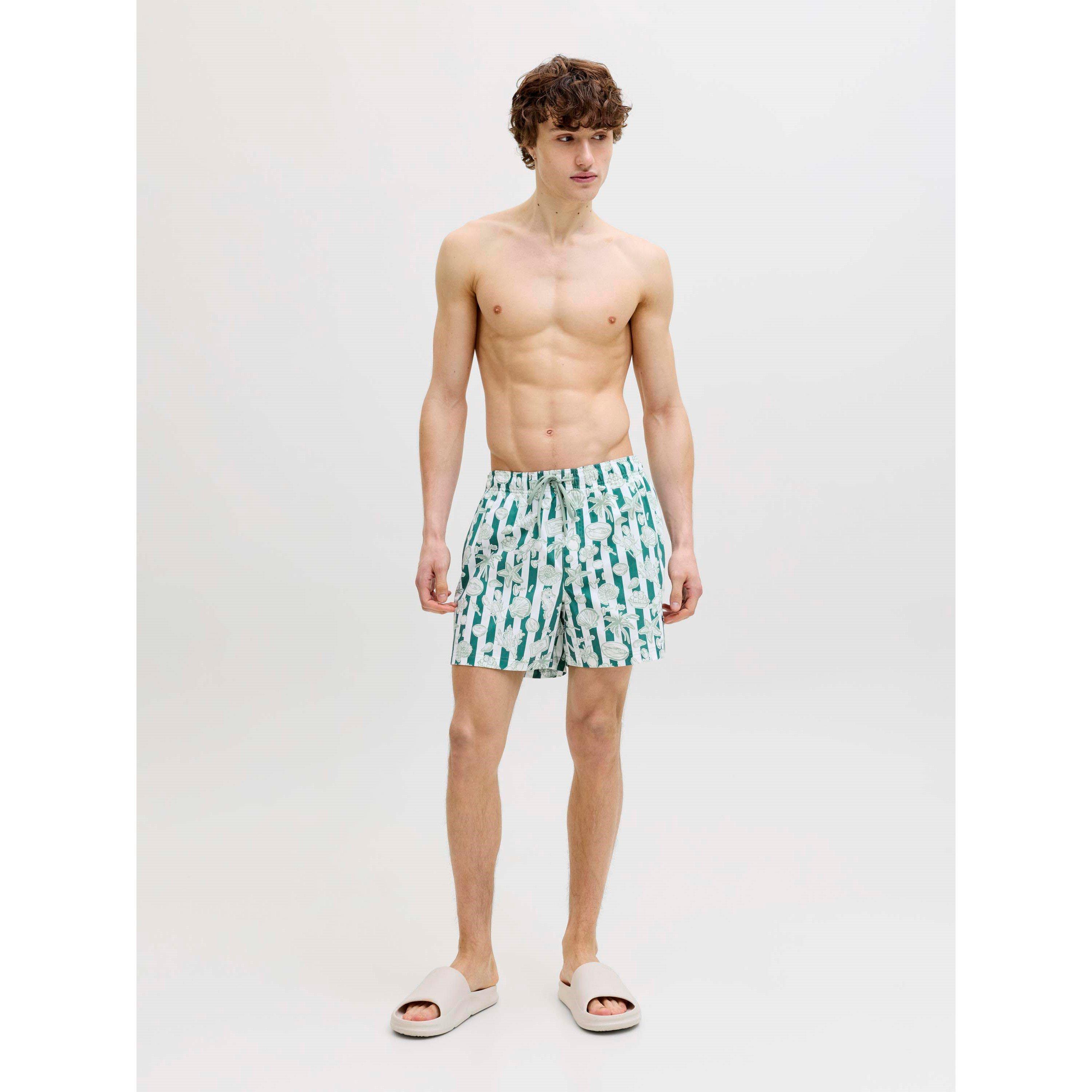 Granite Green - Jack and Jones - Jack Novelty Aop Swi Sn63 - 3