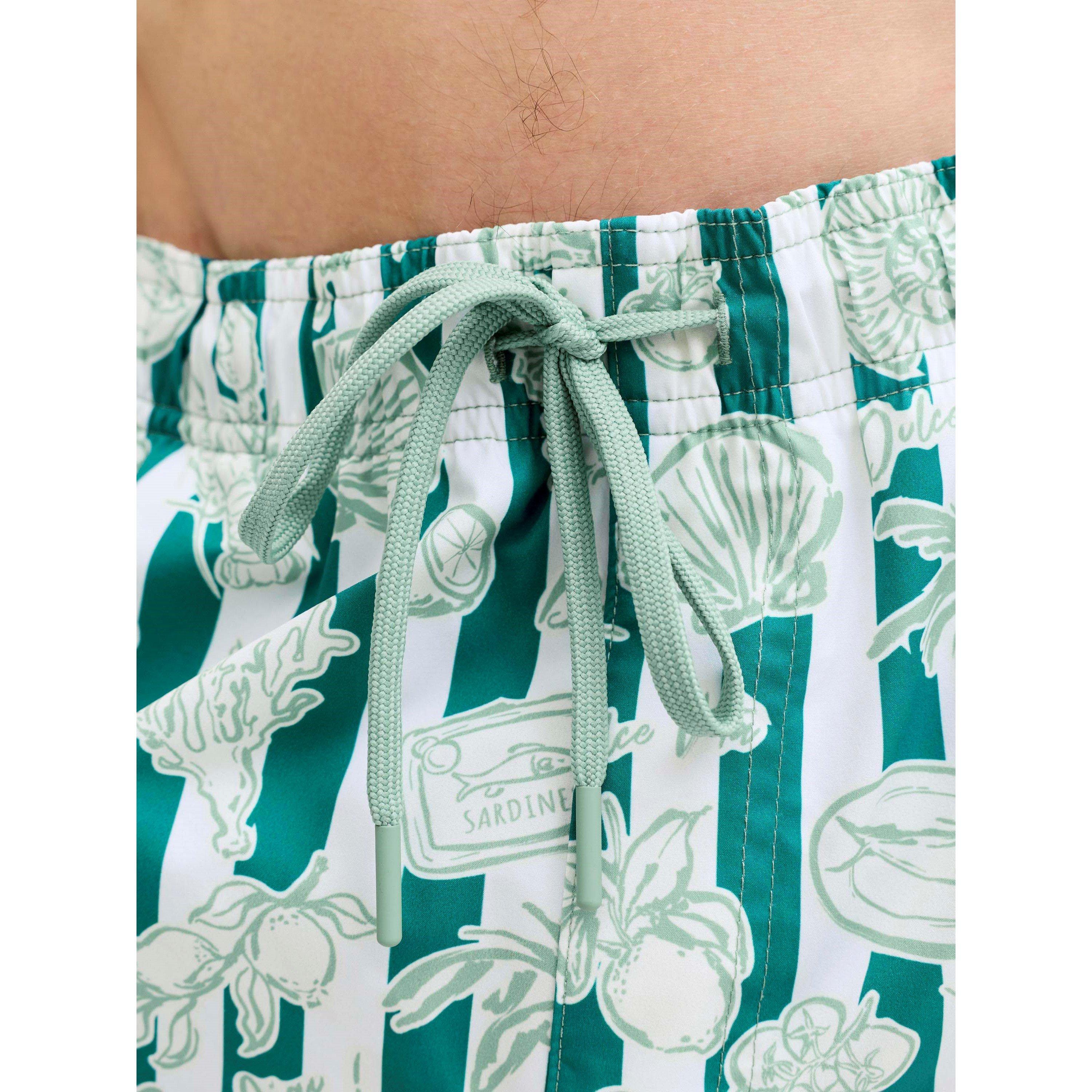 Granite Green - Jack and Jones - Jack Novelty Aop Swi Sn63 - 6