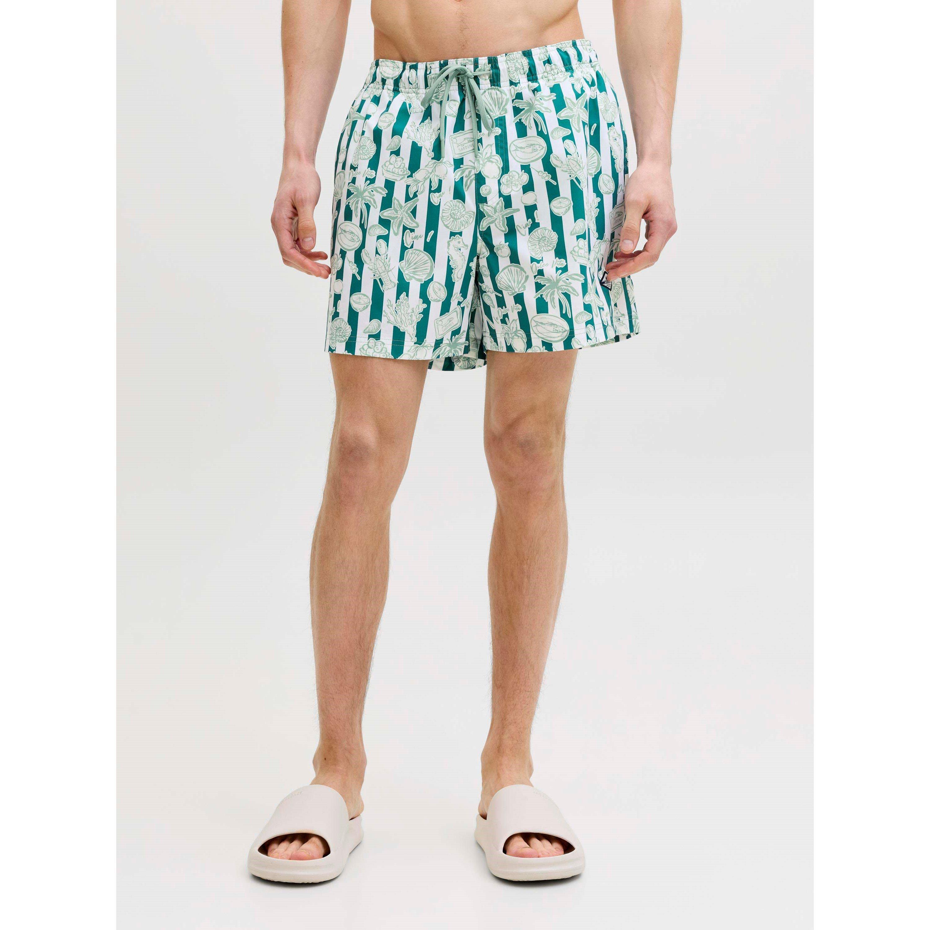 Granite Green - Jack and Jones - Jack Novelty Aop Swi Sn63 - 7