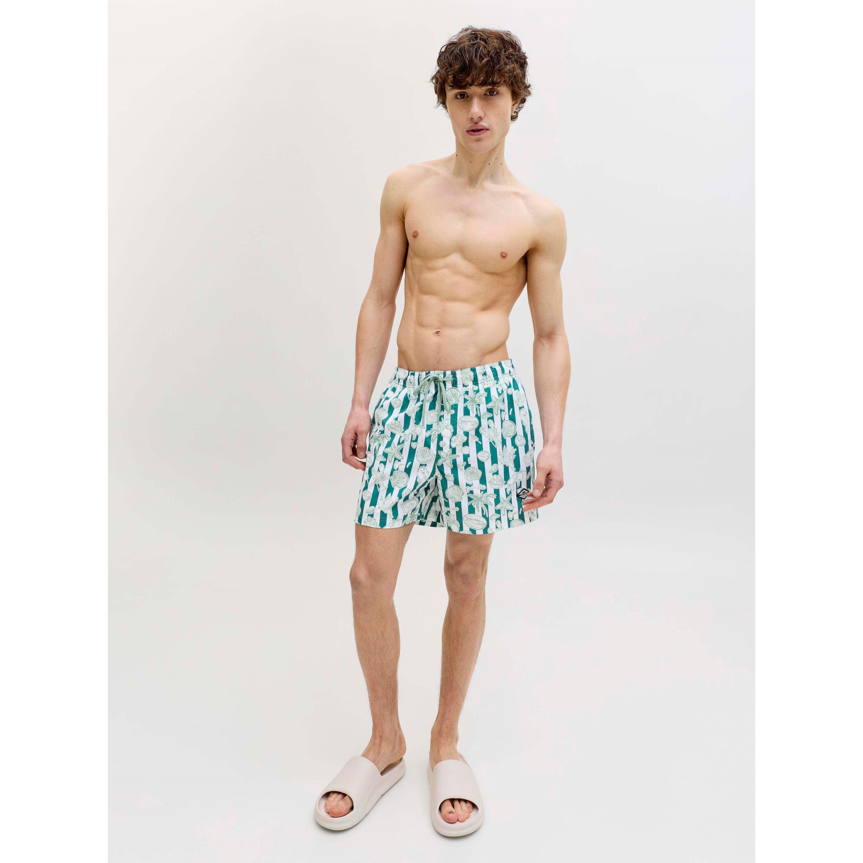 Granite Green - Jack and Jones - Jack Novelty Aop Swi Sn63 - 8