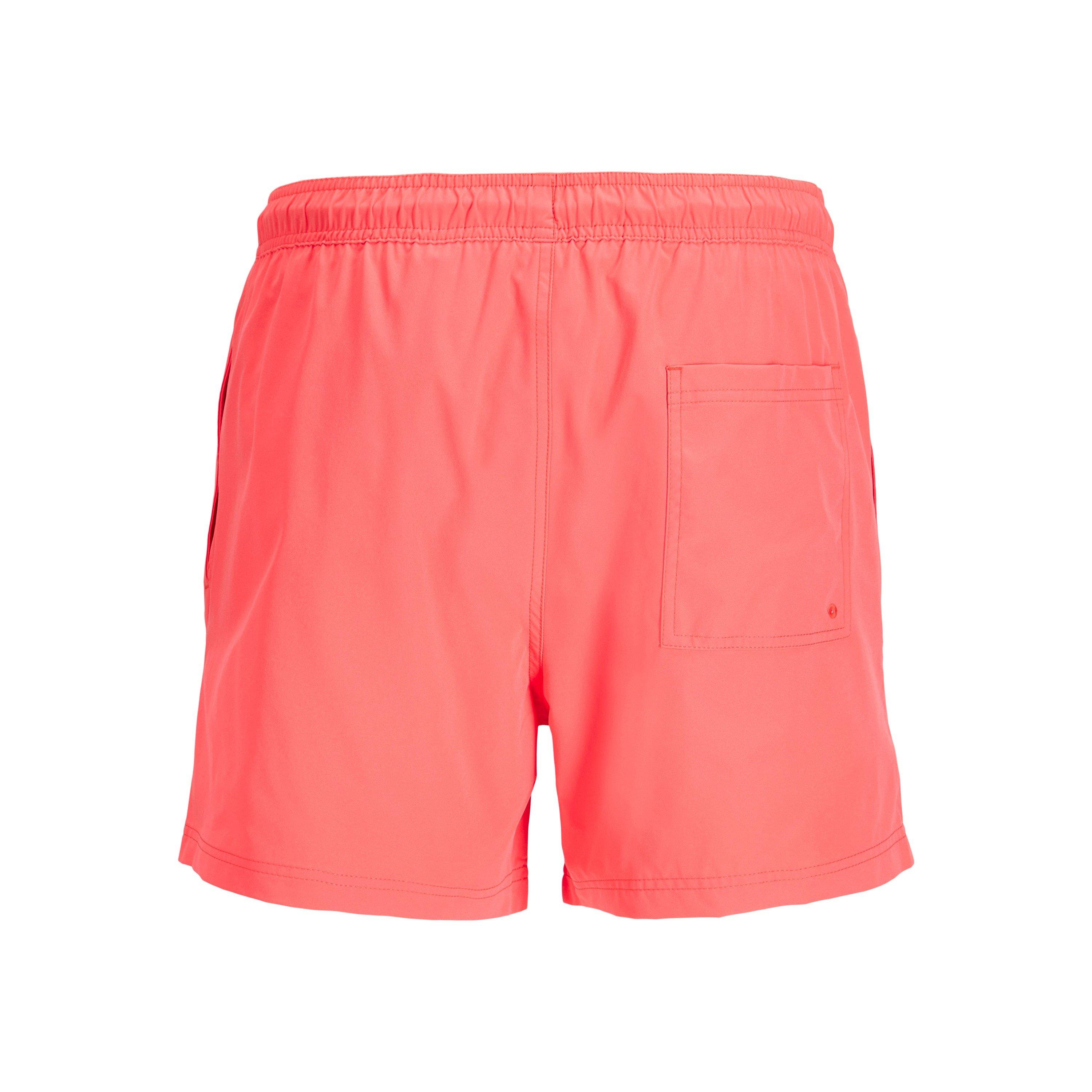 Hot Coral - Jack and Jones - Men's Swim Shorts - 2