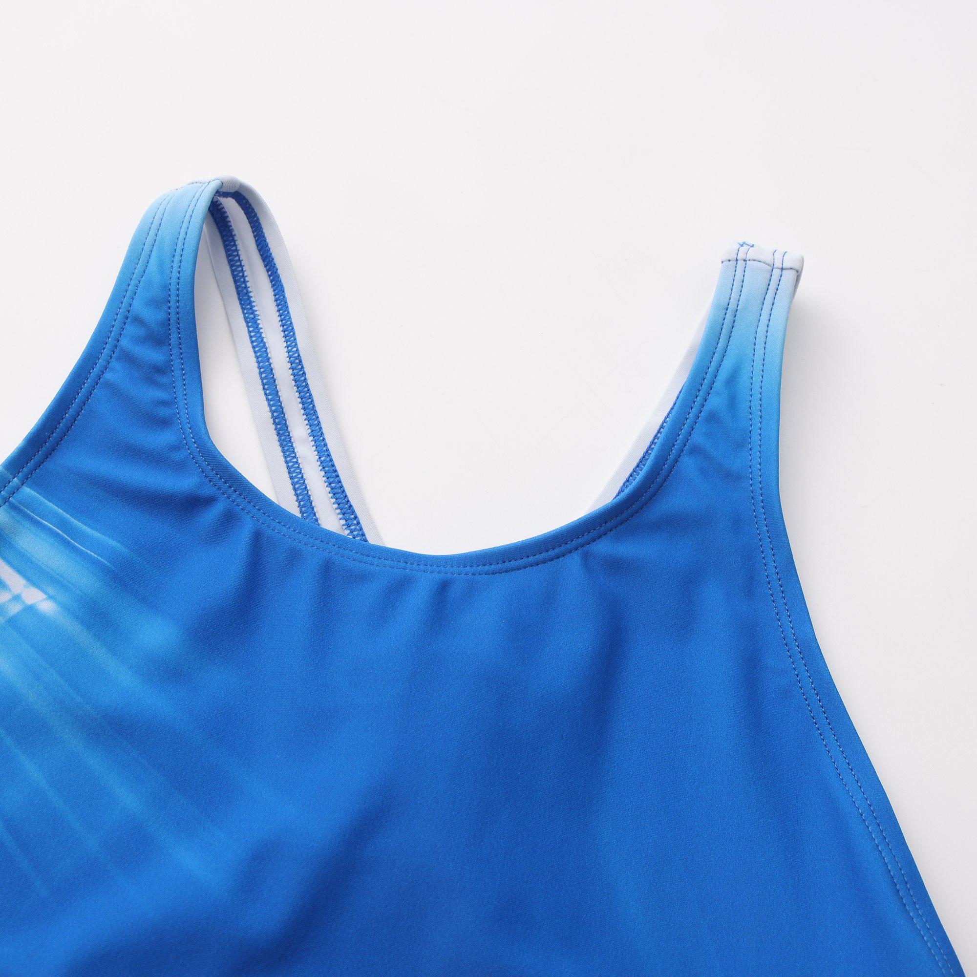 Subtle Ripple - Slazenger - Muscle-Back Suit with Strobe Print Womens - 4