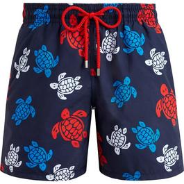 Vilebrequin Swim Shorts Ronde des Tortues Multicolore