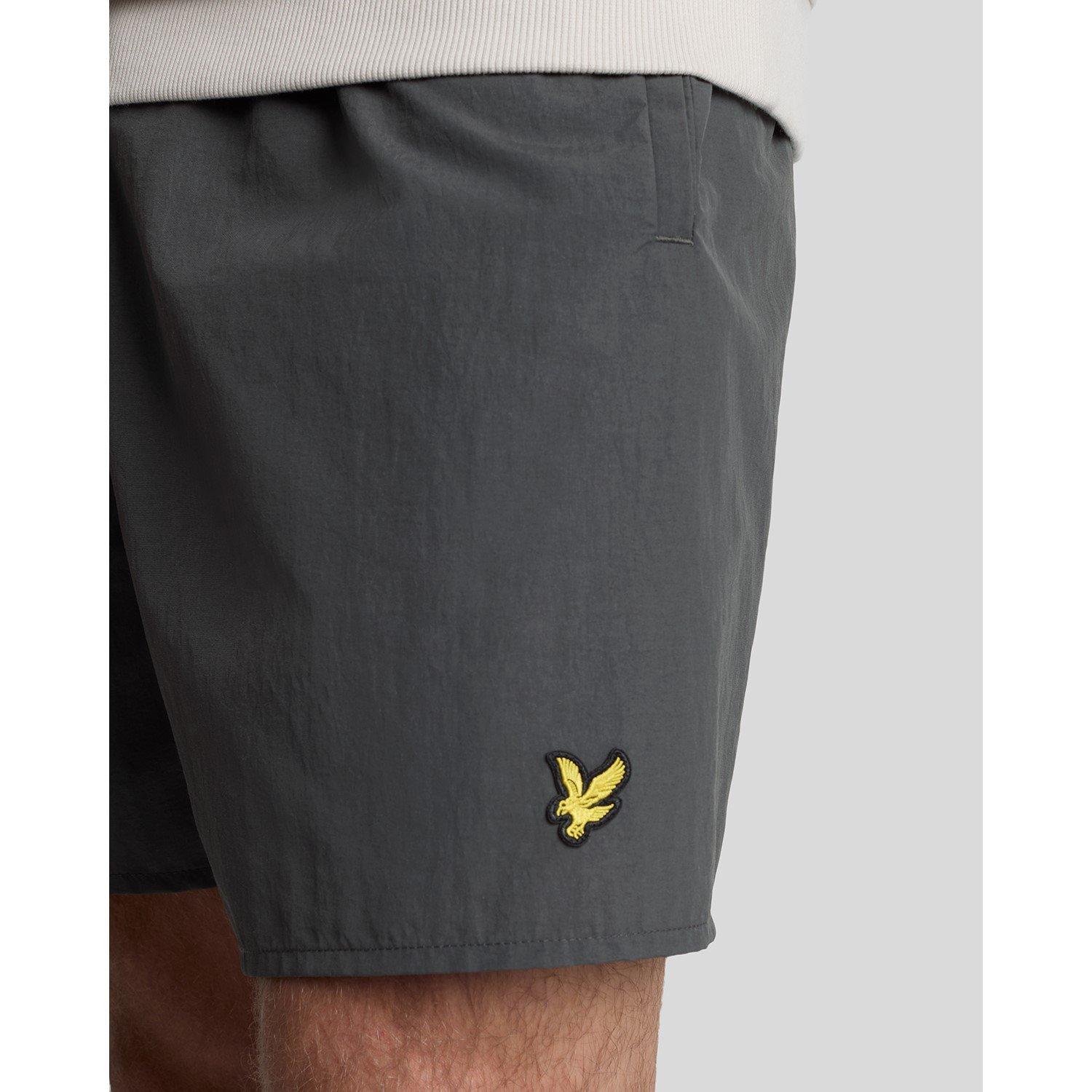  Gunmetal - Lyle and Scott - Men's Plain Swim Shorts - 4