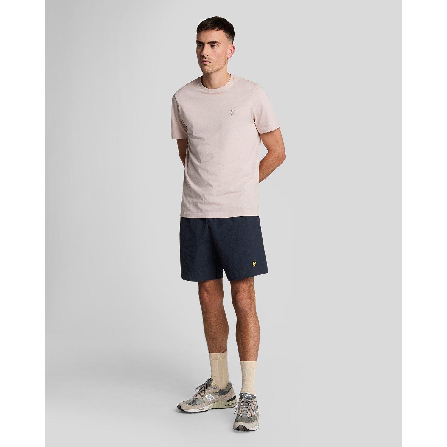  Dark Navy - Lyle and Scott - Men's Plain Swim Shorts - 2