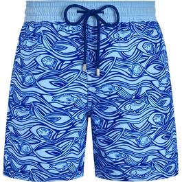 Vilebrequin Flocked Fish Swim Shorts