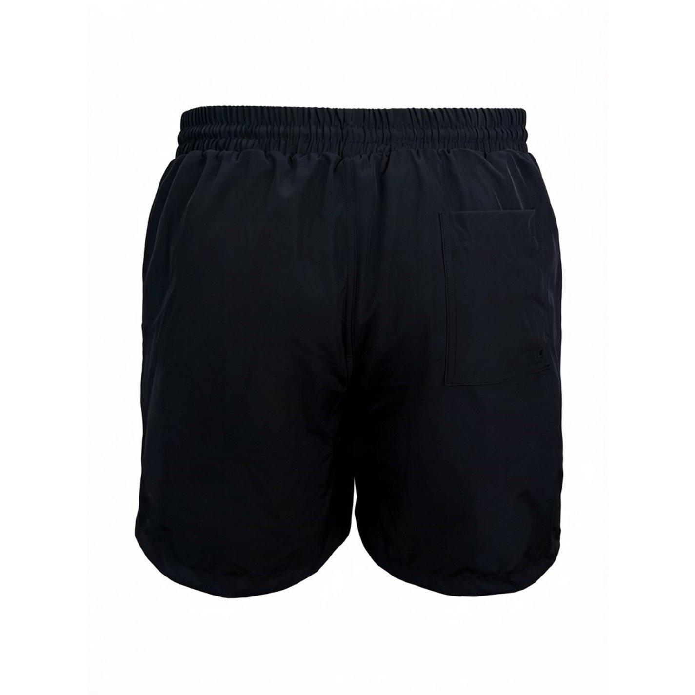 Black - Pretty Boy Ugly World - The Pretty Boy Ugly World Swim Shorts Mens - 3
