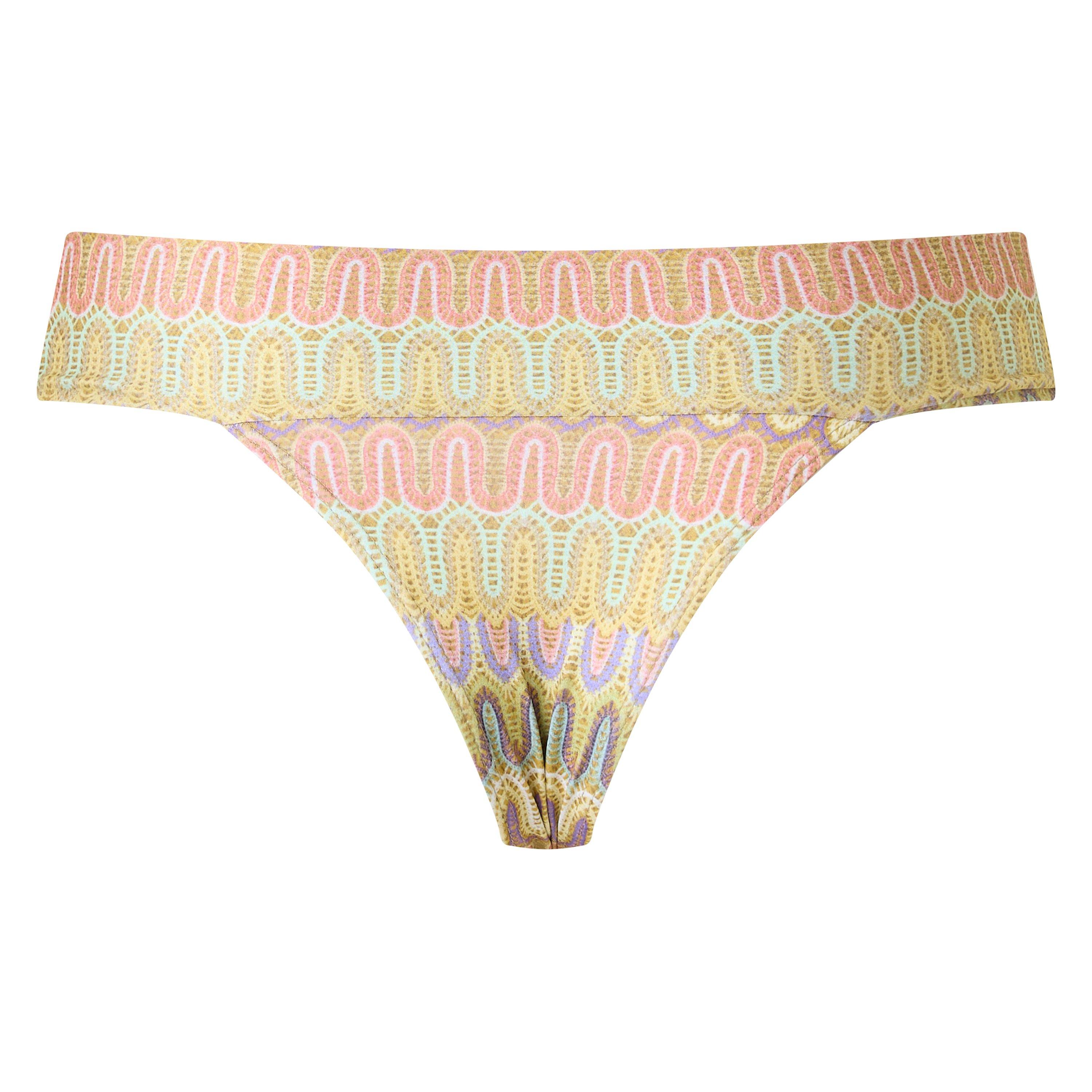 Multi - Grace Jacob - Women's Gia Brazilian Bikini Bottoms - 2