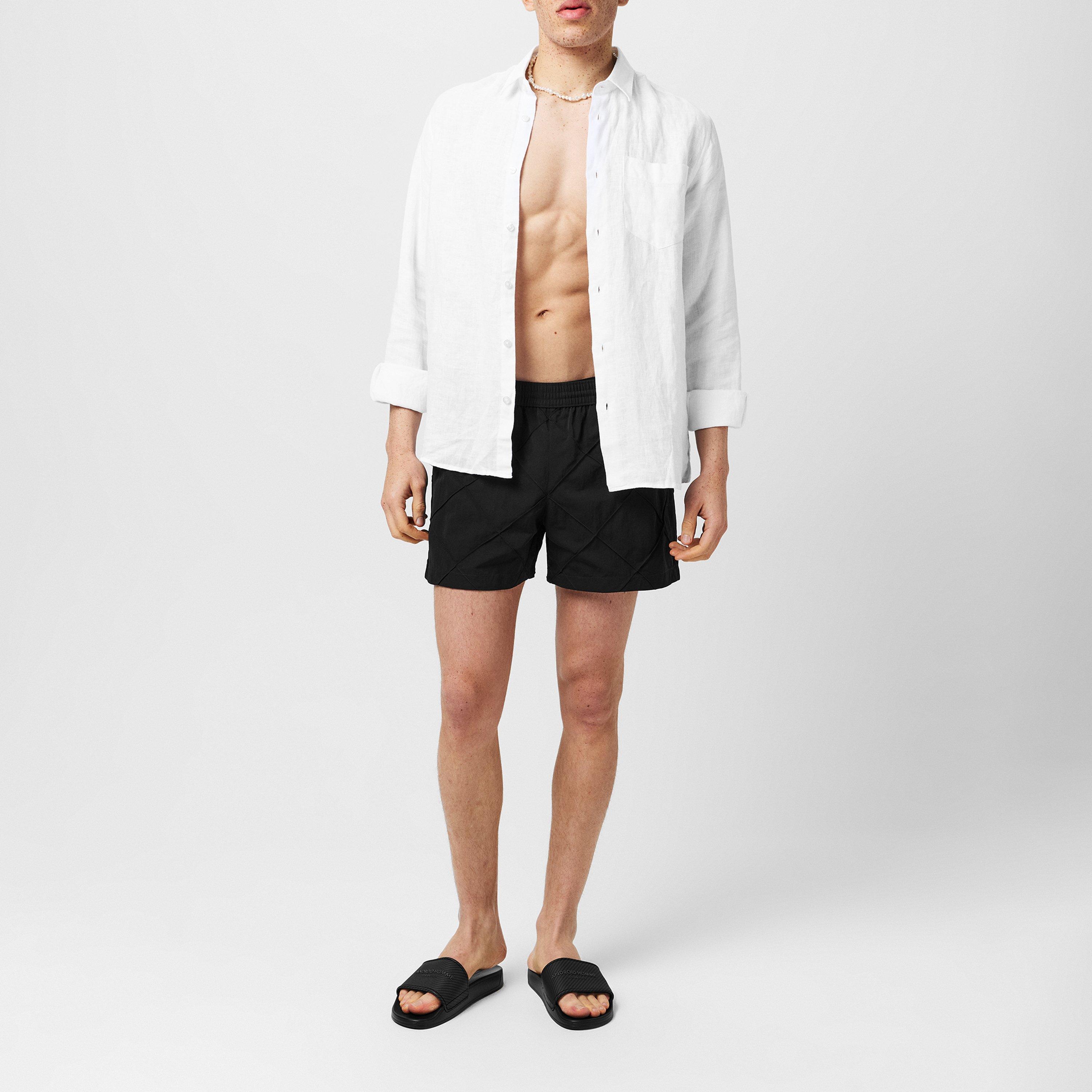 Black - Bottega Veneta - Tech Swim Shorts - 4