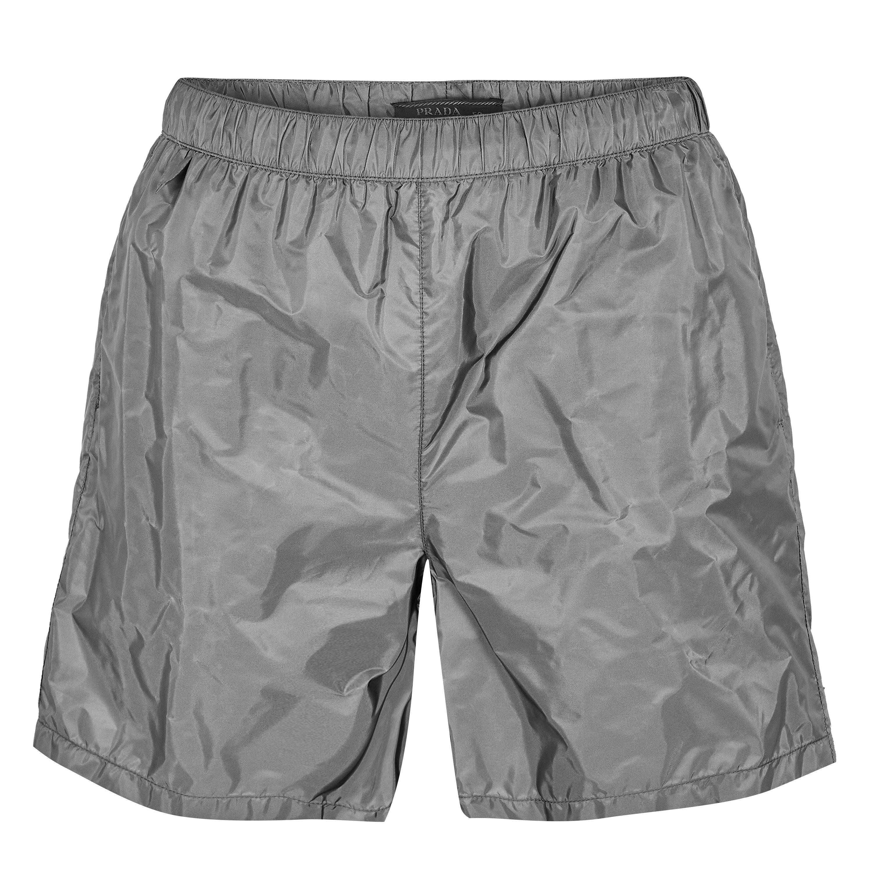 Grey/Red - Prada - Prada Zip Swim Sn62 - 1