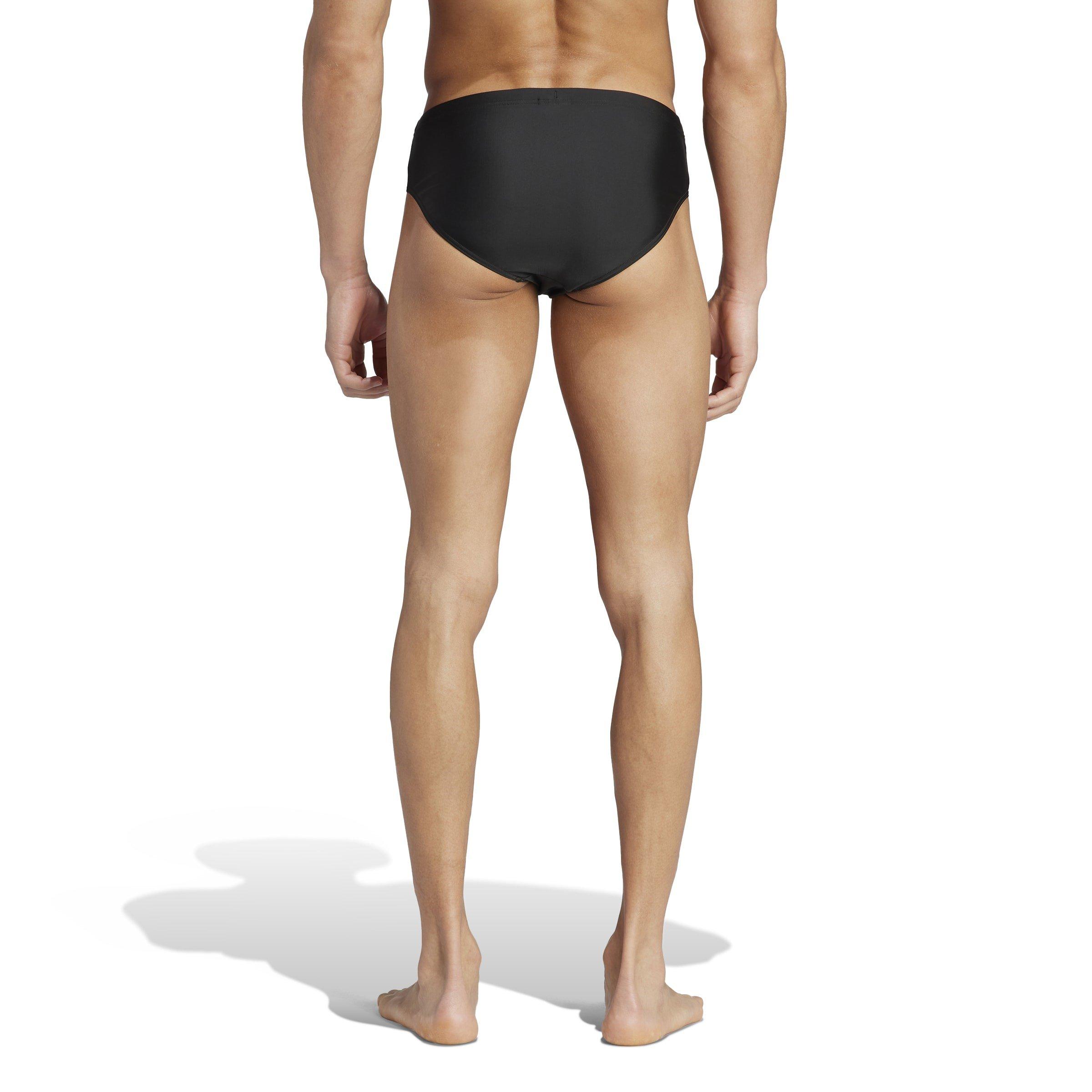 Negro/Blanco - adidas - Solid Swimming Trunk - 3