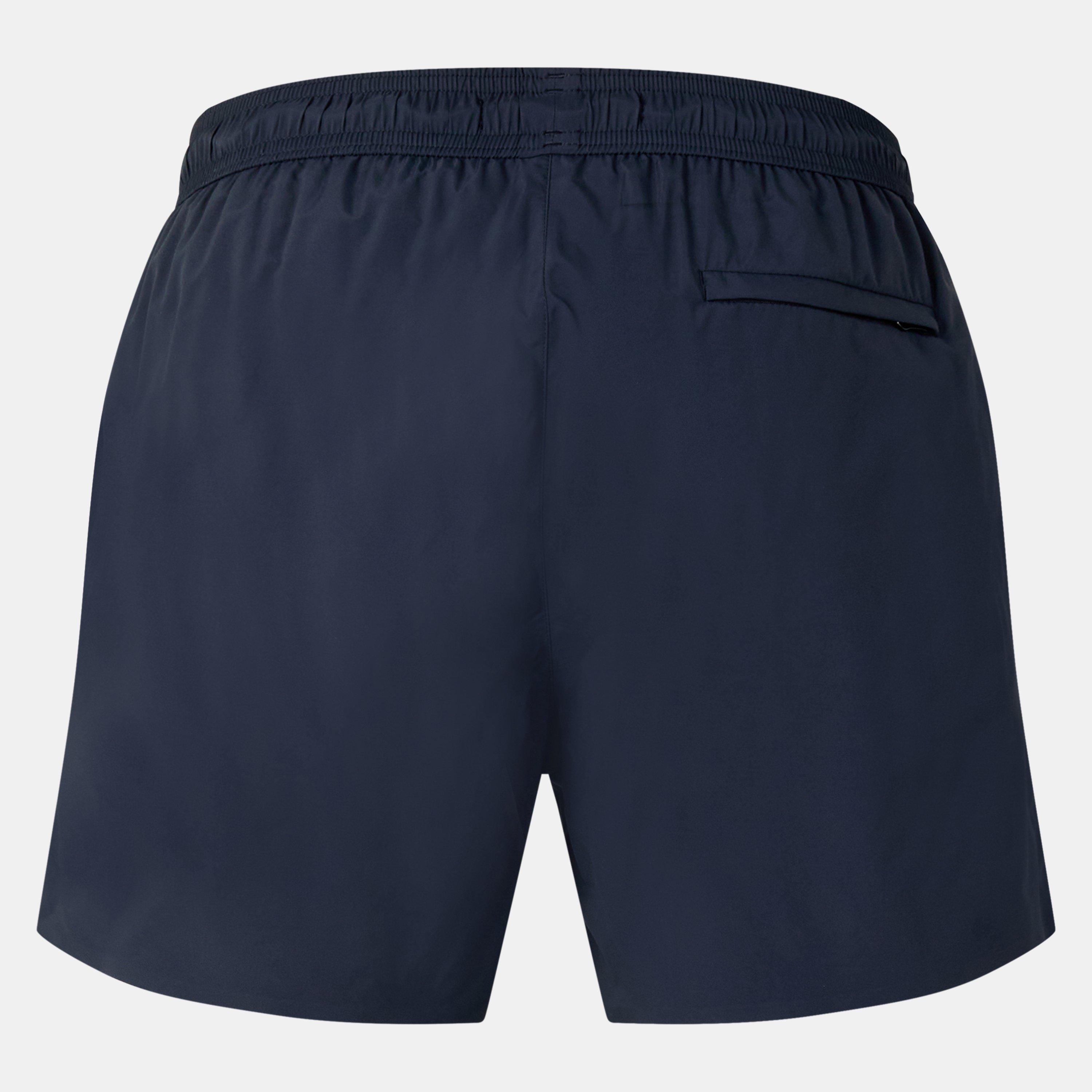 Dark Blue 408 - Boss - Men's BECKHAM x Double Breasted Swim Shorts - 2