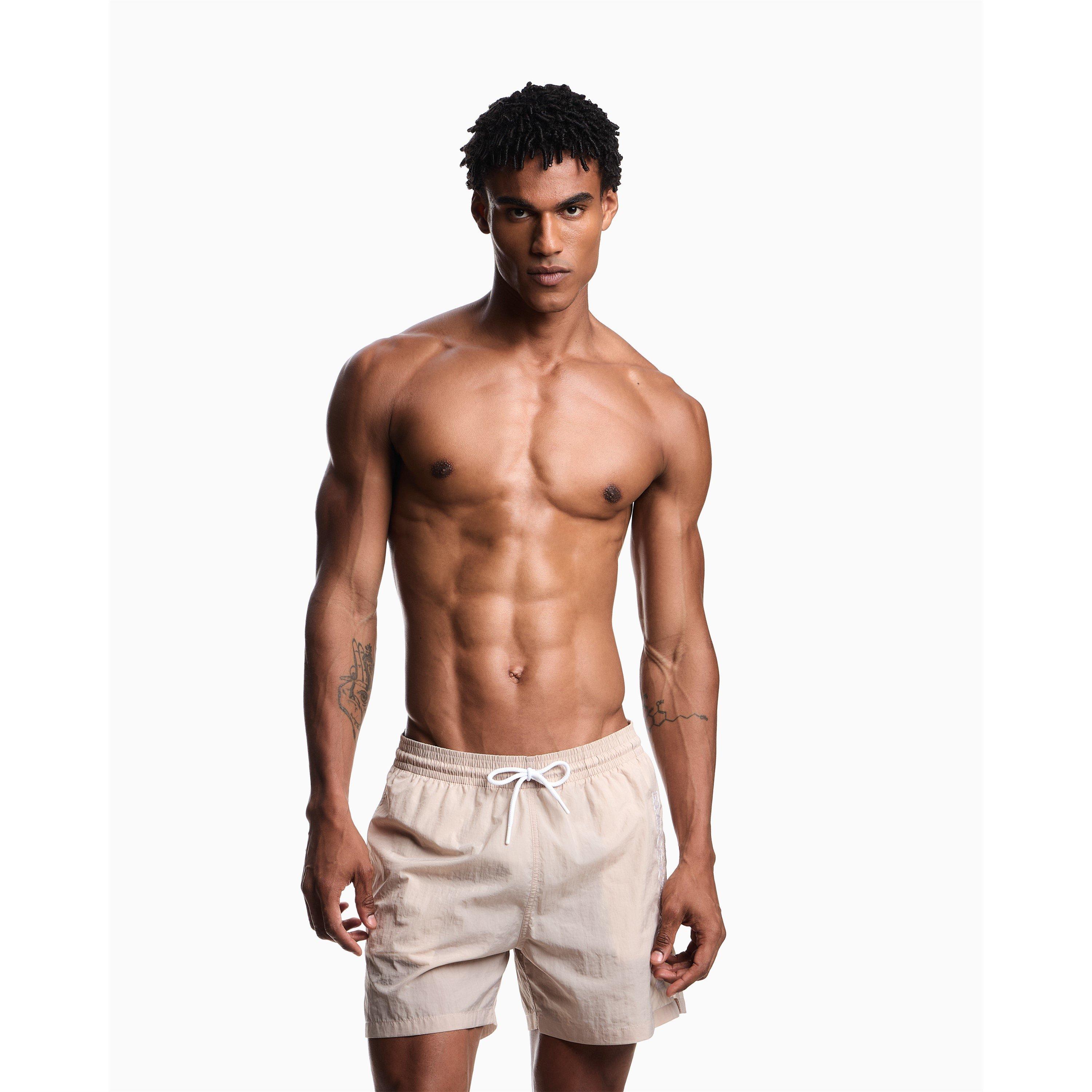 Taupe - Emporio Armani - BOXER BEACHWEAR - 2