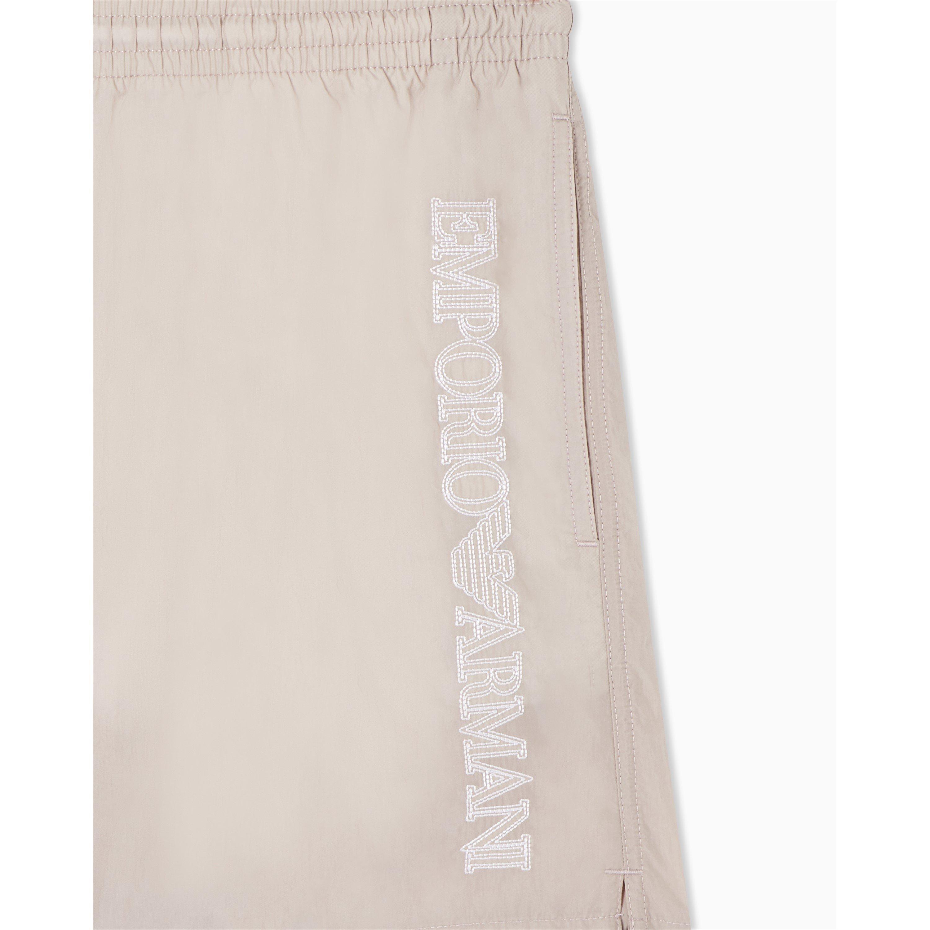 Taupe - Emporio Armani - BOXER BEACHWEAR - 4