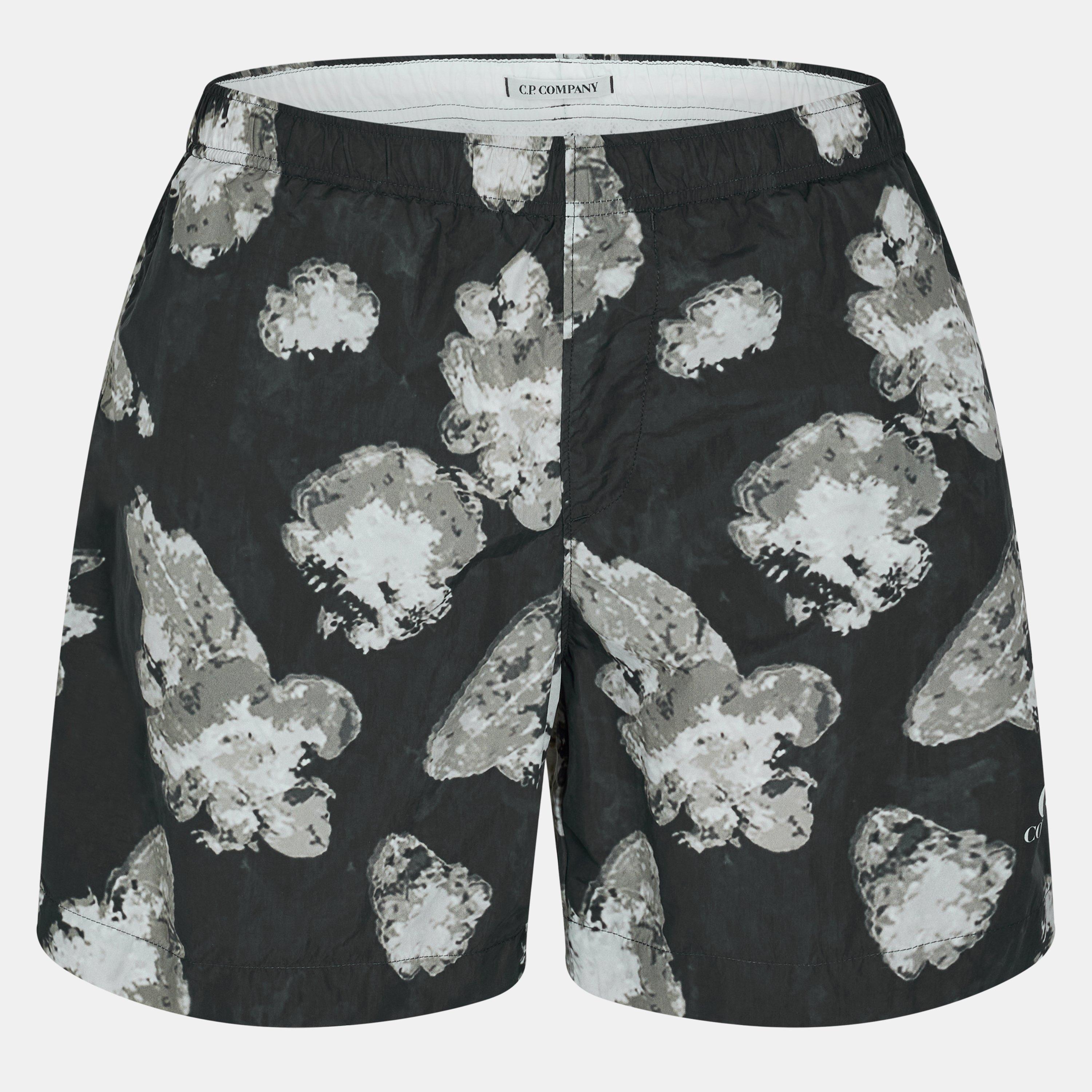 Cp Company Men's Beachwear Swim Shorts - Black 999 - L (50)