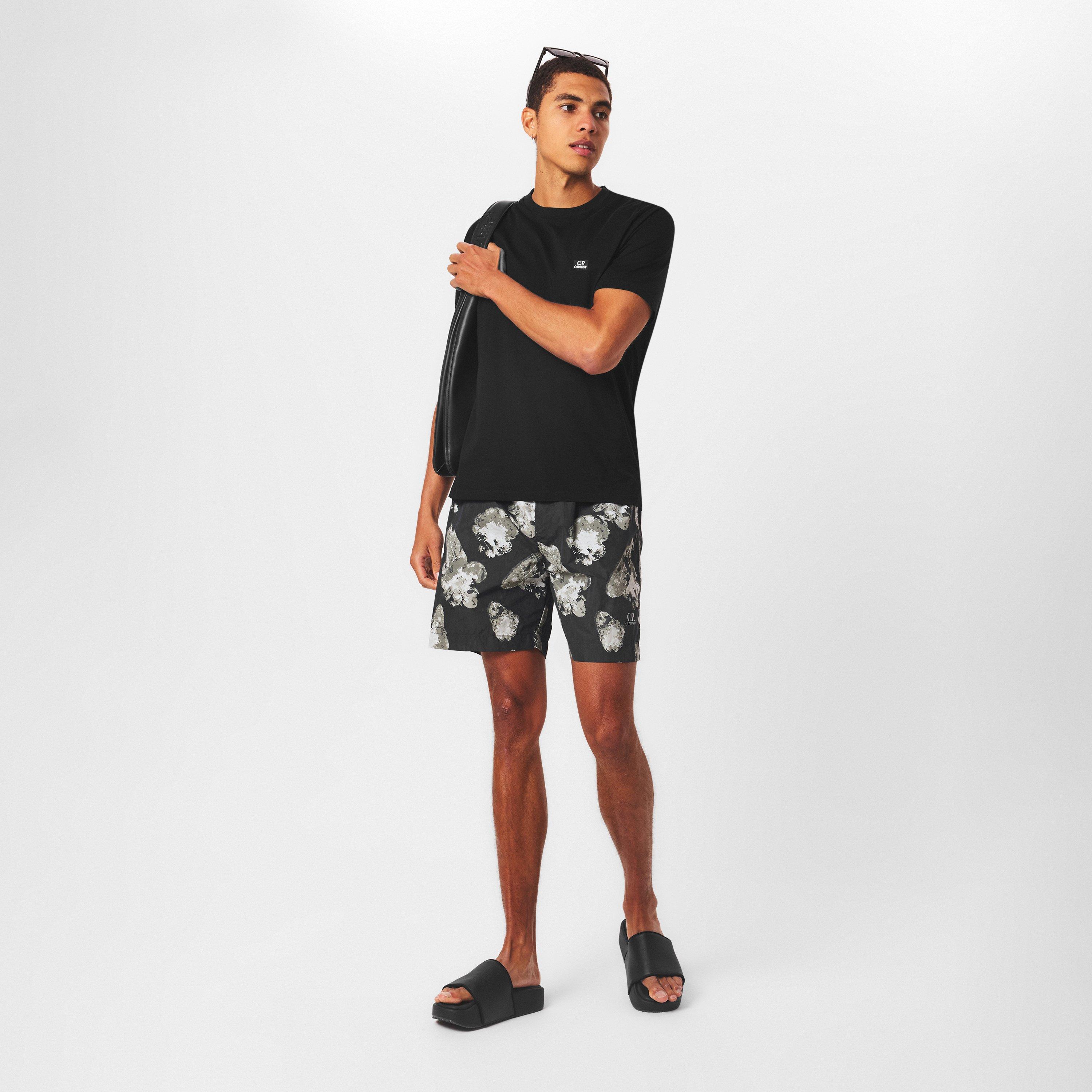 Black 999 - CP Company - Men's Beachwear Swim Shorts - 6