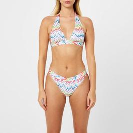 Missoni Zigzag Halter Bikini Set