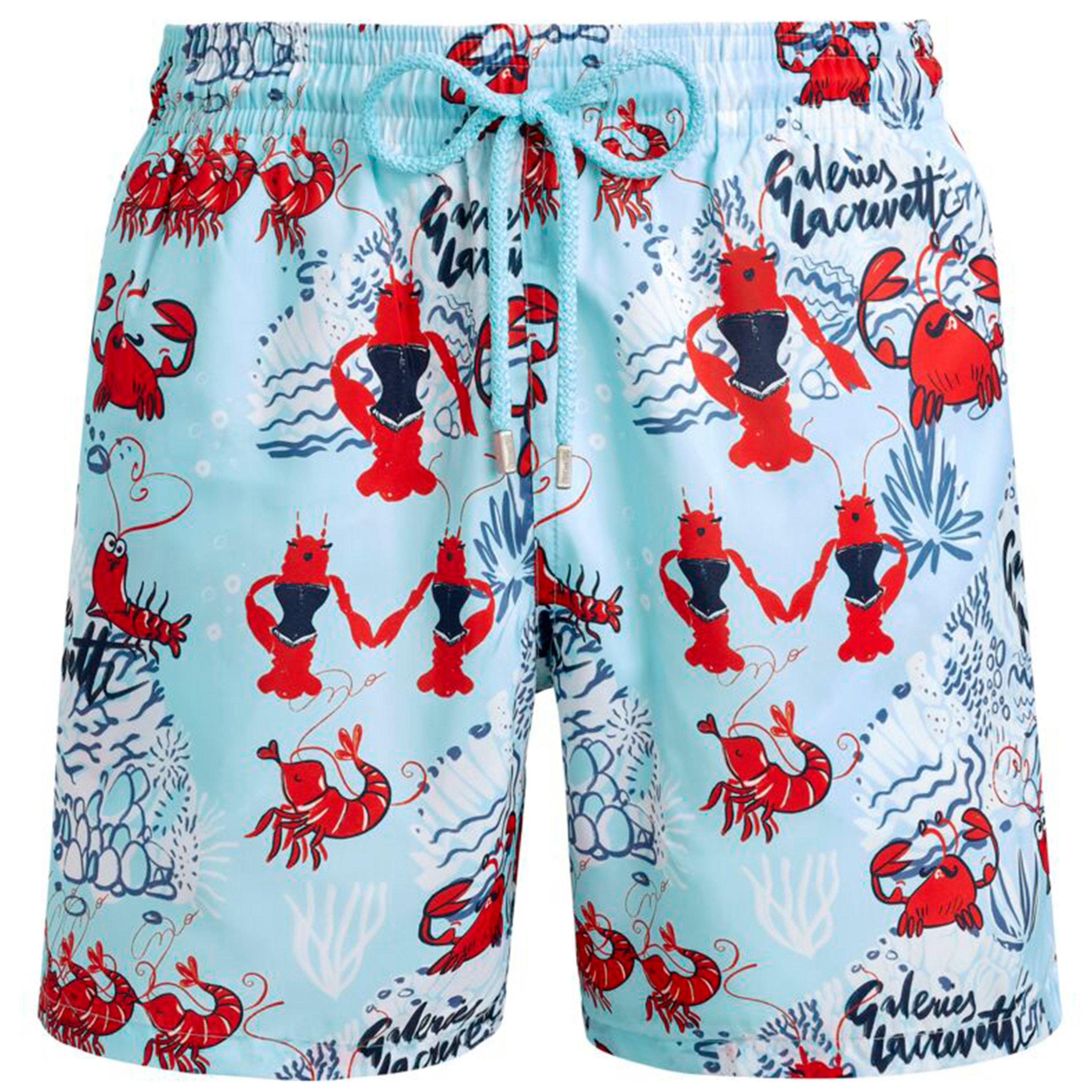 Thalassa/Multi - Vilebrequin - Men's Crab Print Swim Shorts - 2