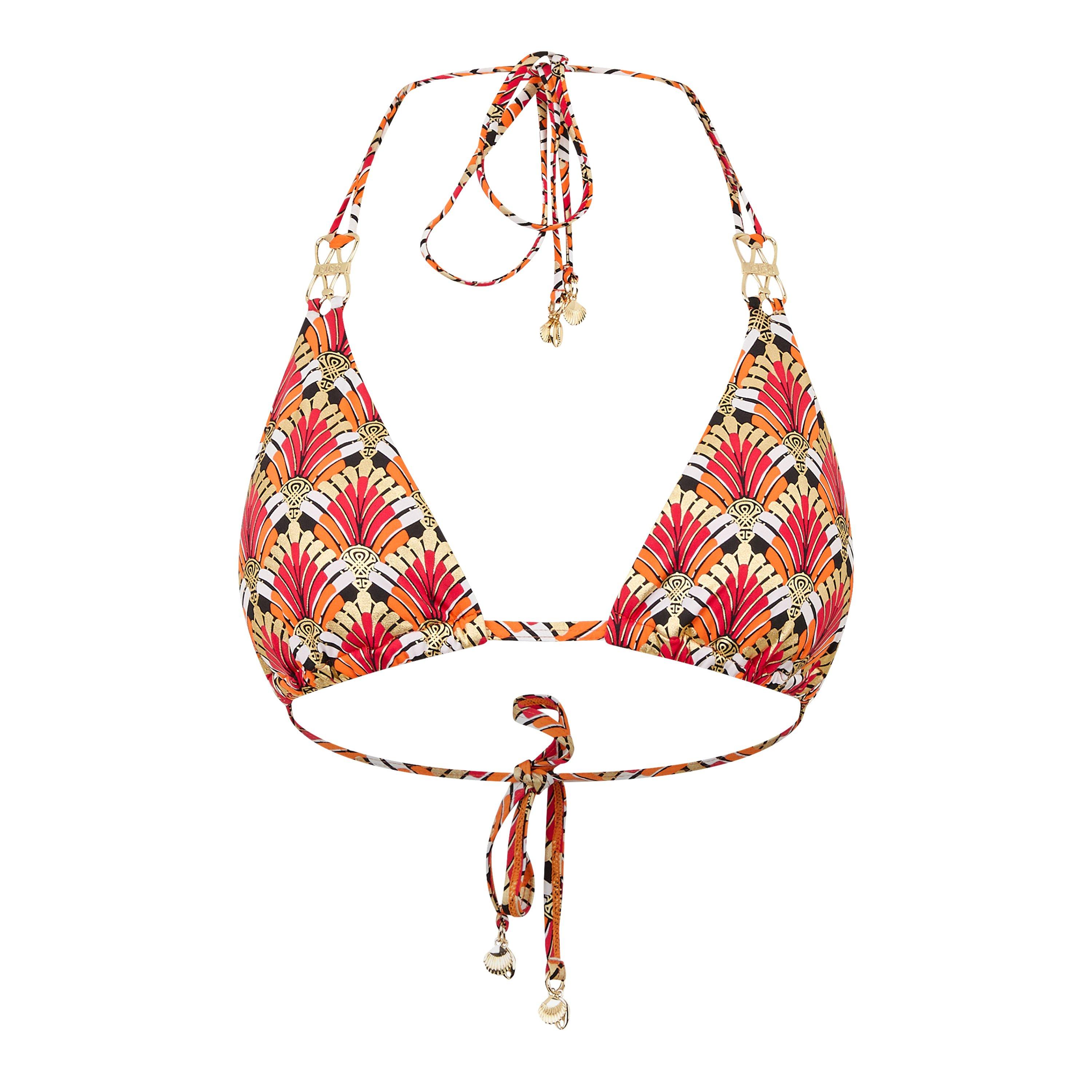 Deco Fan Print - Biba - Kayla Bikini Top - 1