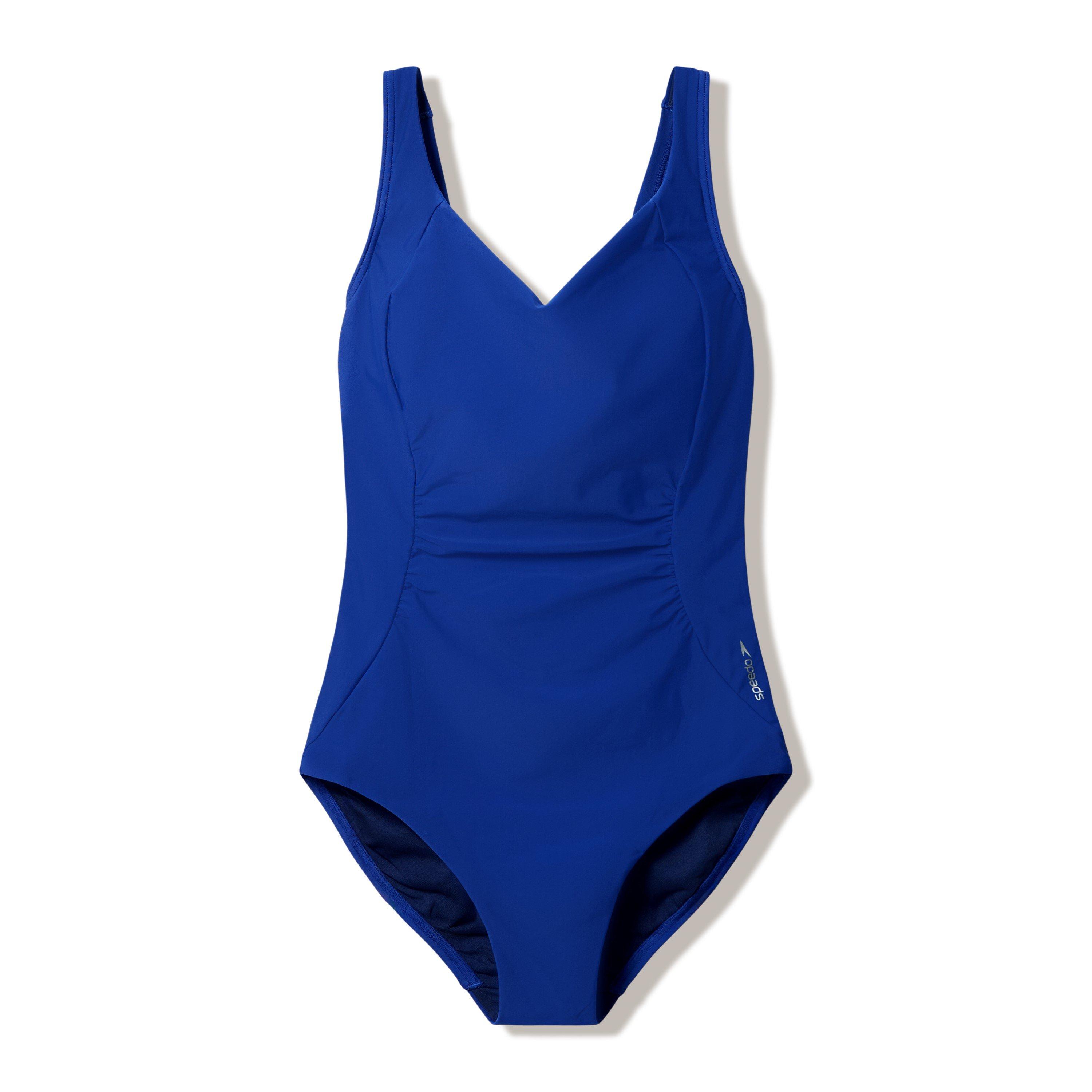 Speedo Women's Shirred Conto Ld64 - Night Watch - 16 (38)