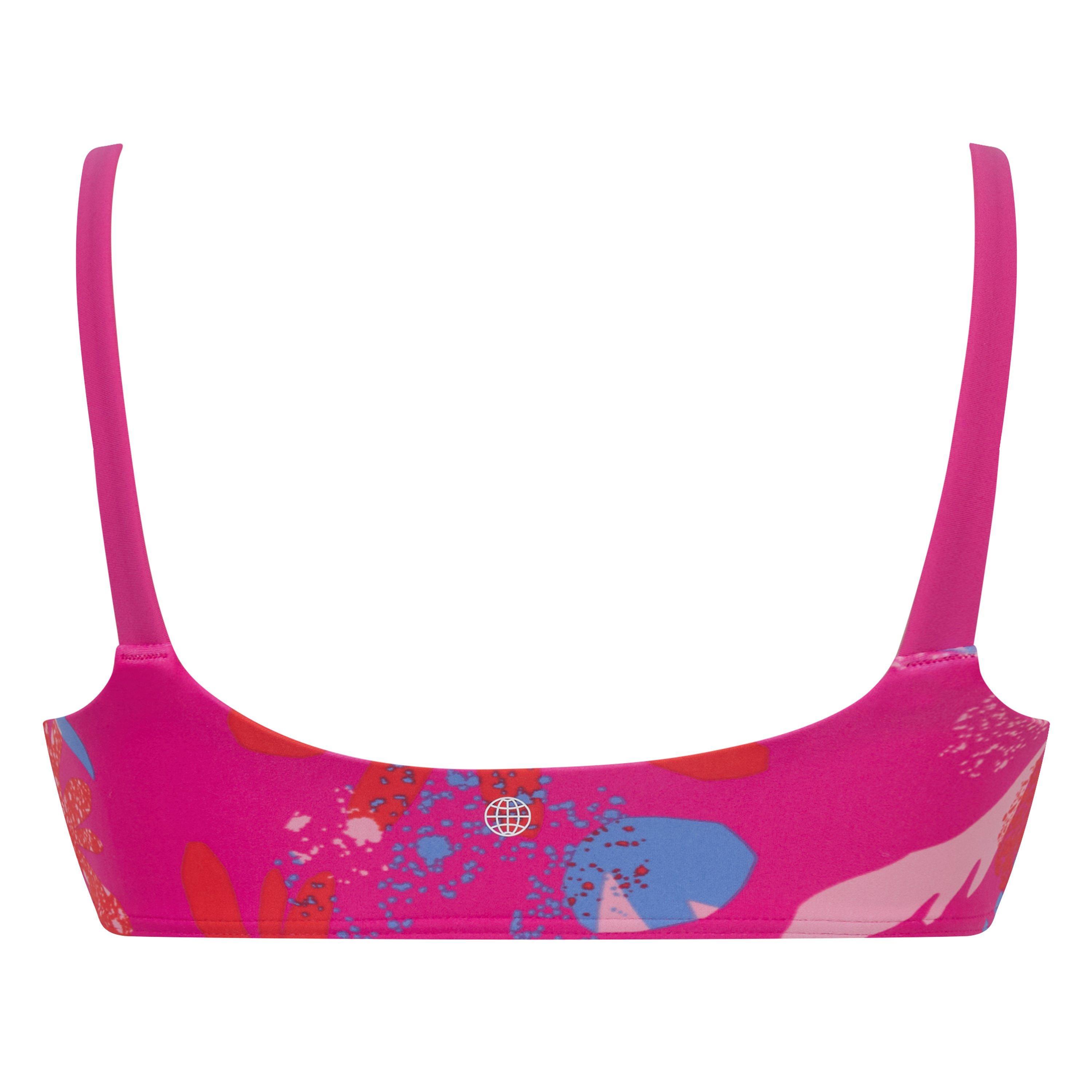 Fúcsia Lúcido - adidas - Flower Bikini Womens - 3