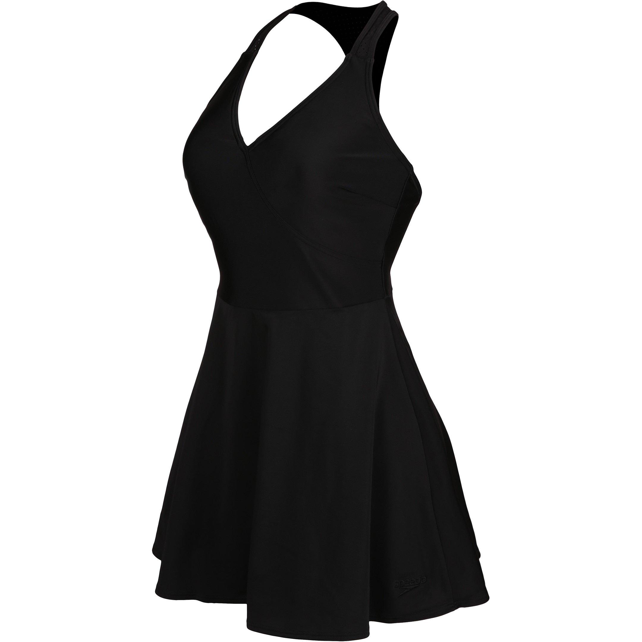 Black - Speedo - Lily Swimming Womens Dress - 1