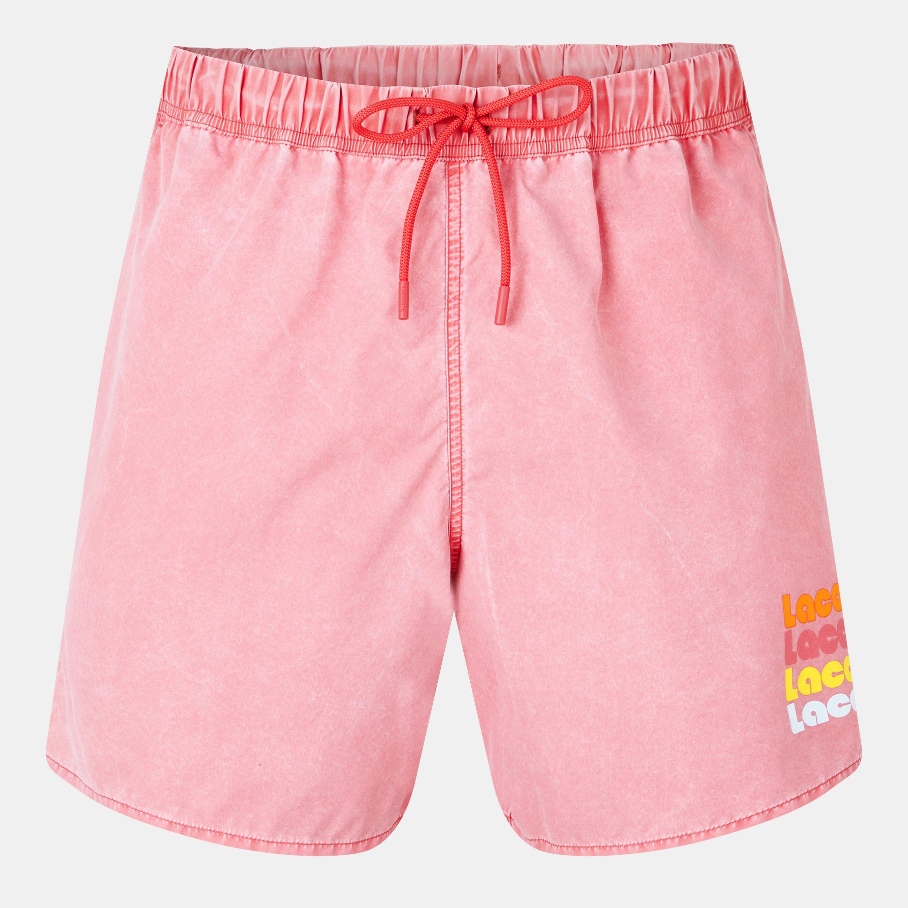 Sierra Red - Lacoste - Men's Ombre Swim Shorts - 1