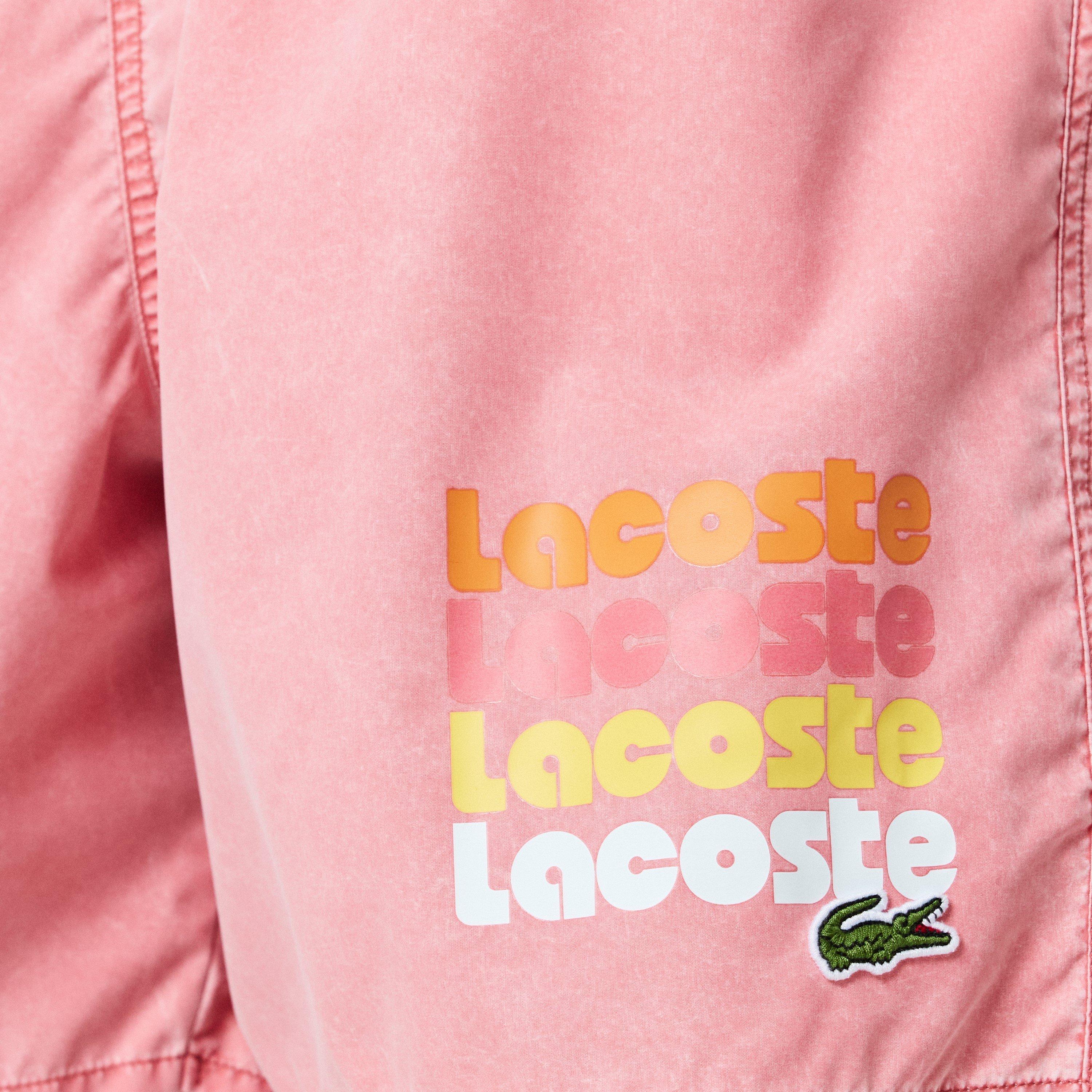 Sierra Red - Lacoste - Men's Ombre Swim Shorts - 5