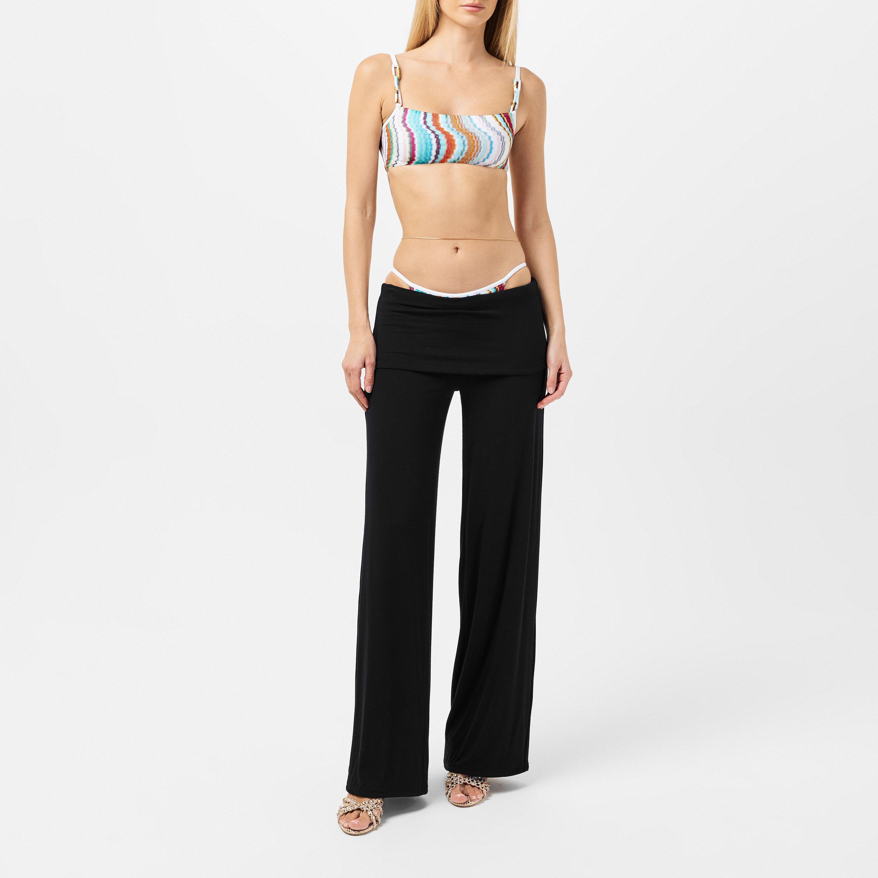 Multi White - Missoni - Women's Bandeau Bikini - 4