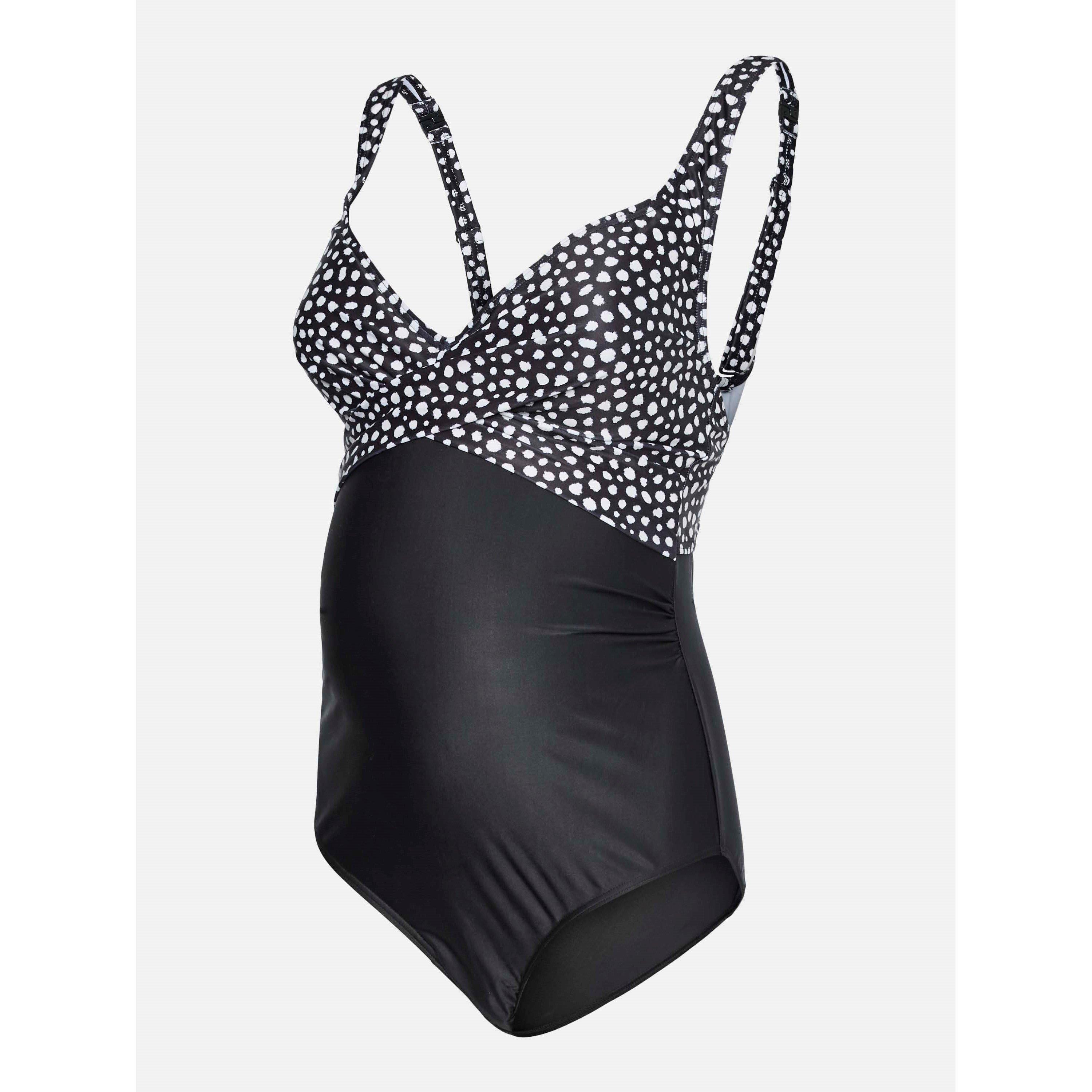 Negro - Mamalicious - Women's Mama One Piece Swimsuit - 1