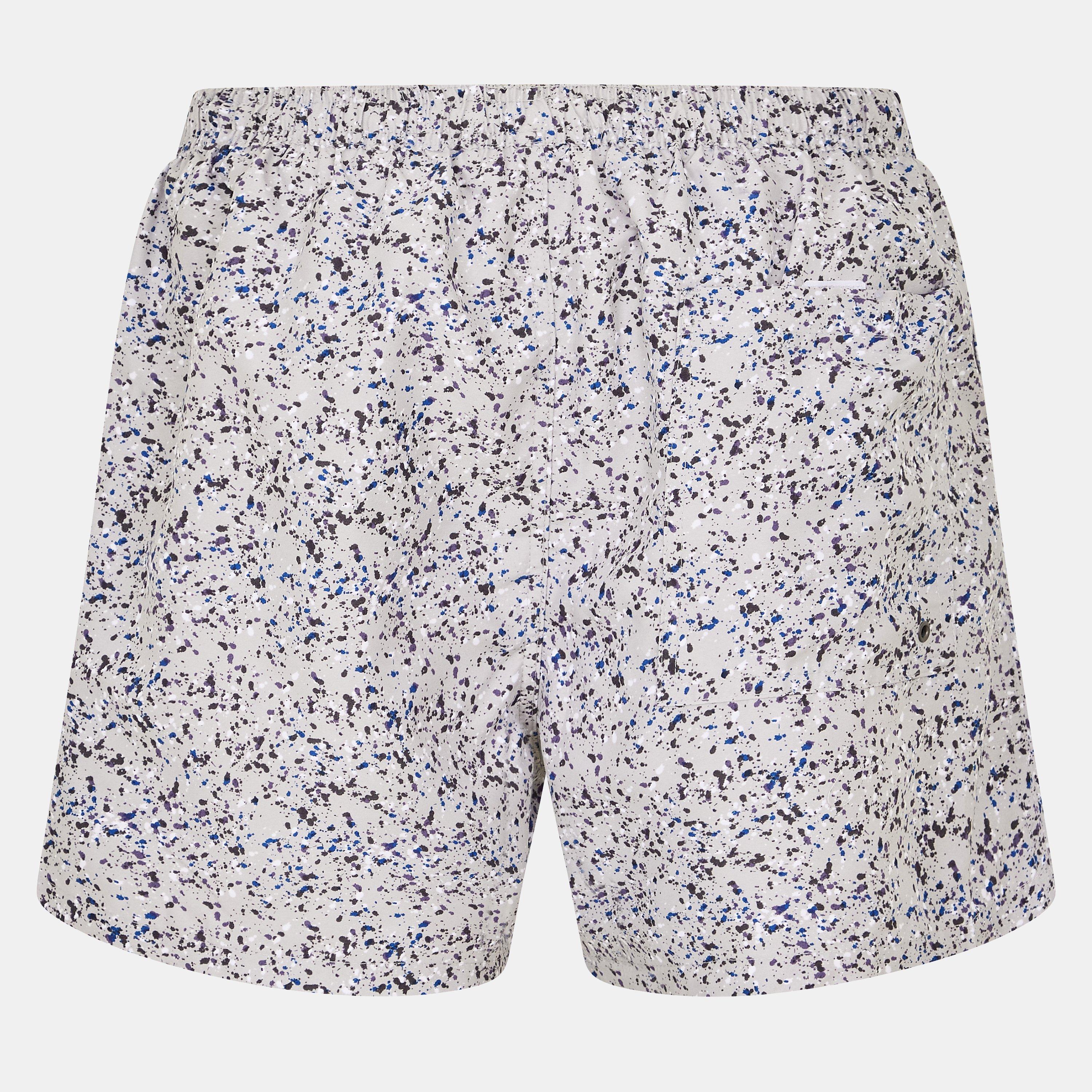 Cinzento Multi - Brave Soul - Print Swim Short - 2