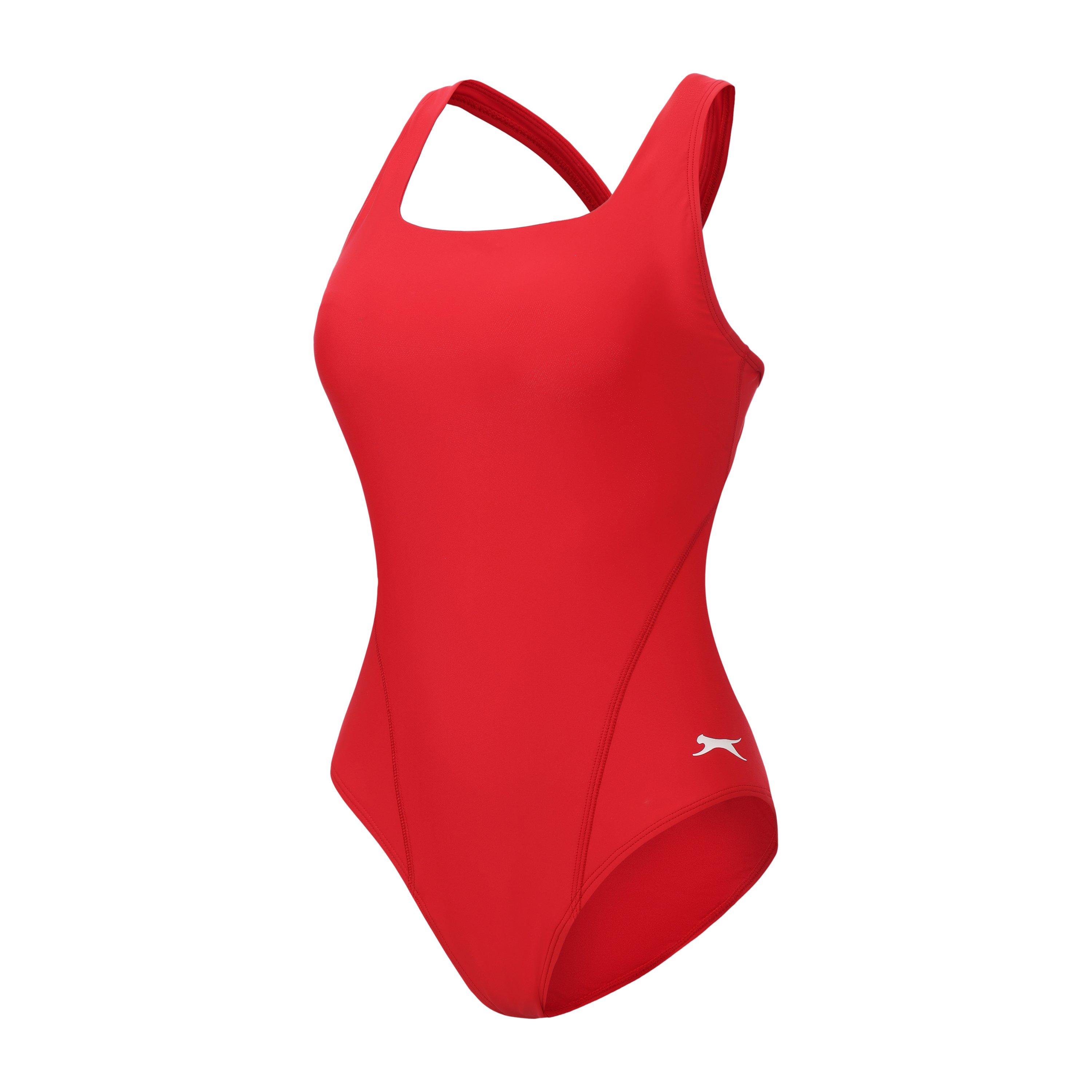 Red - Slazenger - Square Neck Suit Womens - 2