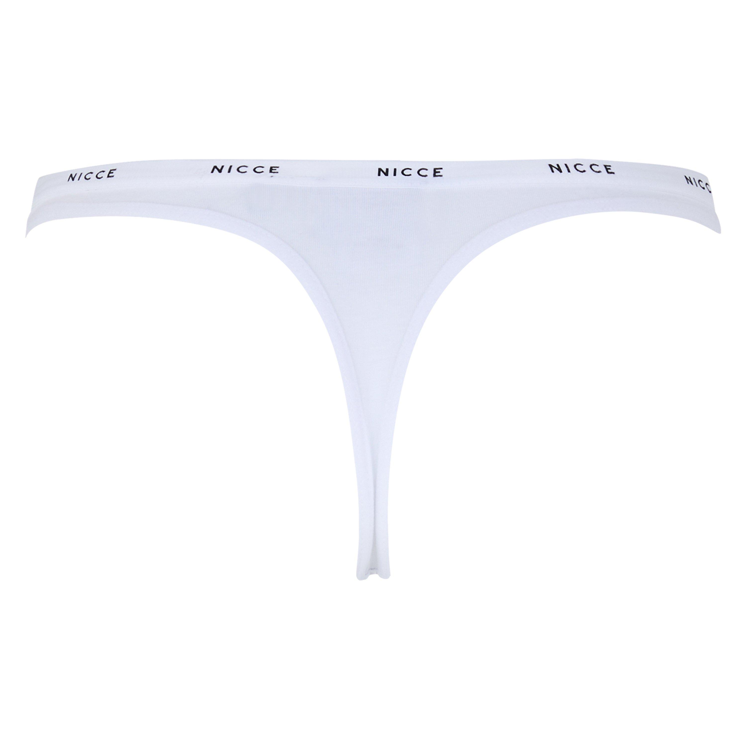 Branco - Nicce - Thong Bikini Bottom - 2
