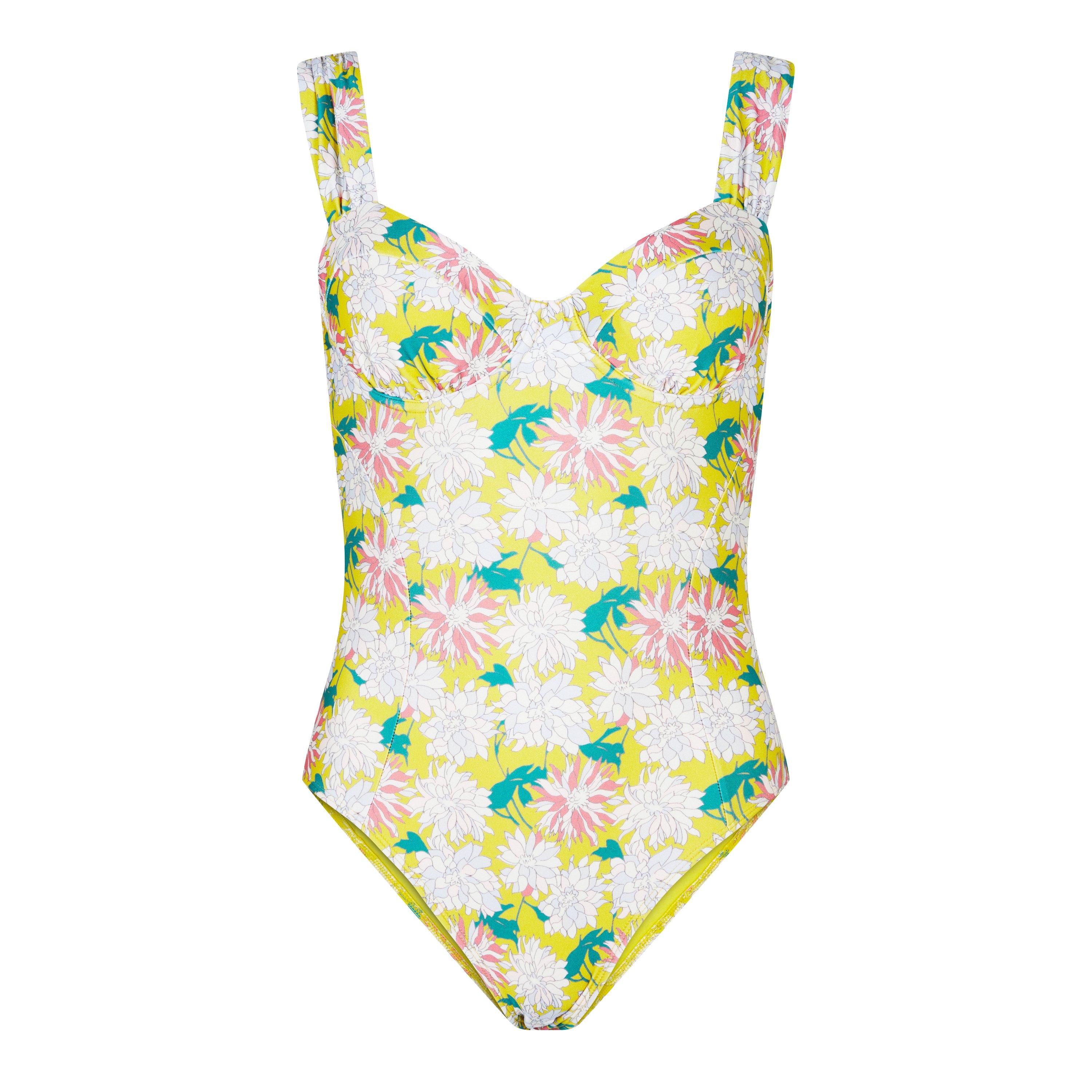Mid-Yellow - Ted Baker - Adelisa Swimsuit - 5