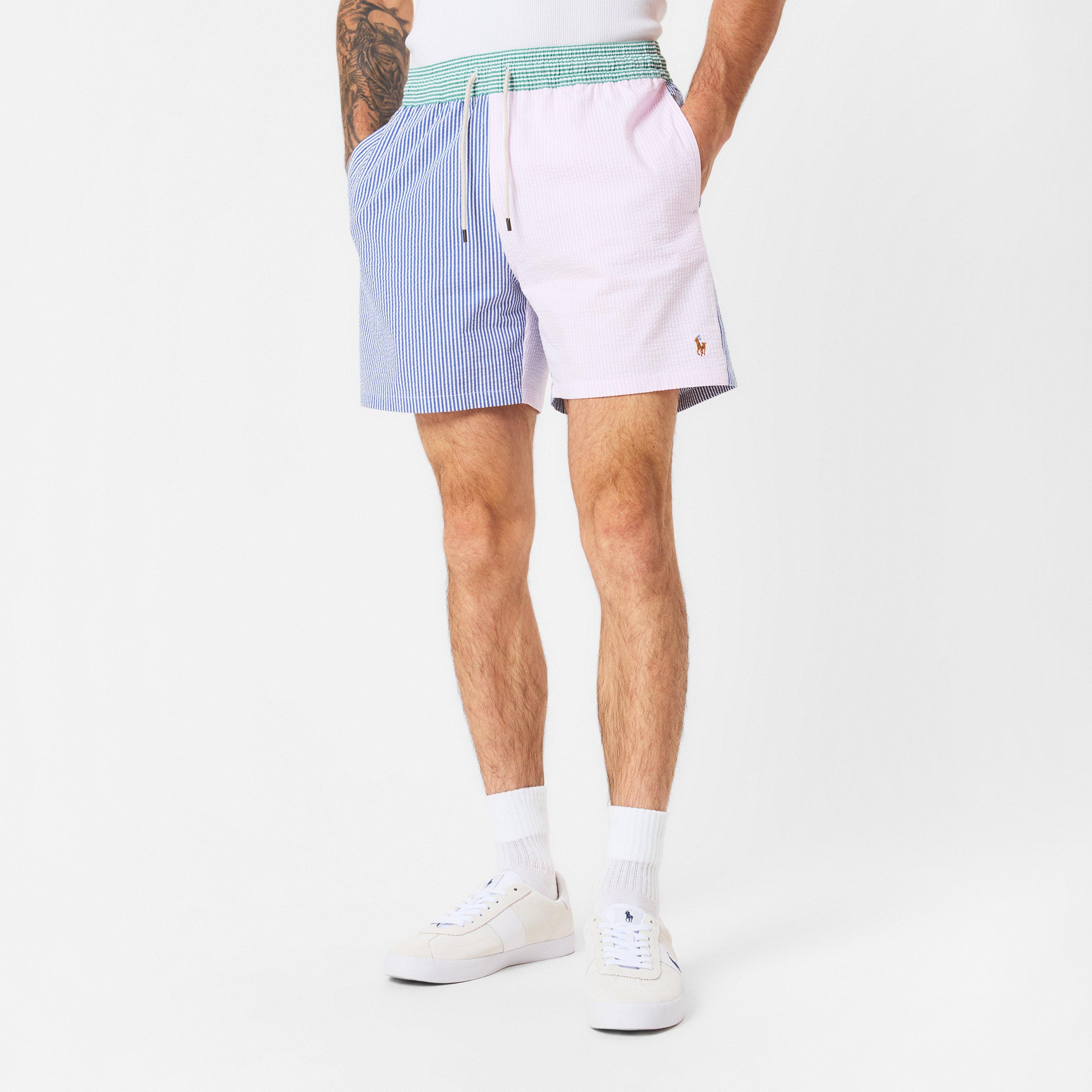 Funshort - Polo Ralph Lauren - Men's Seersucker Swim Shorts - 3