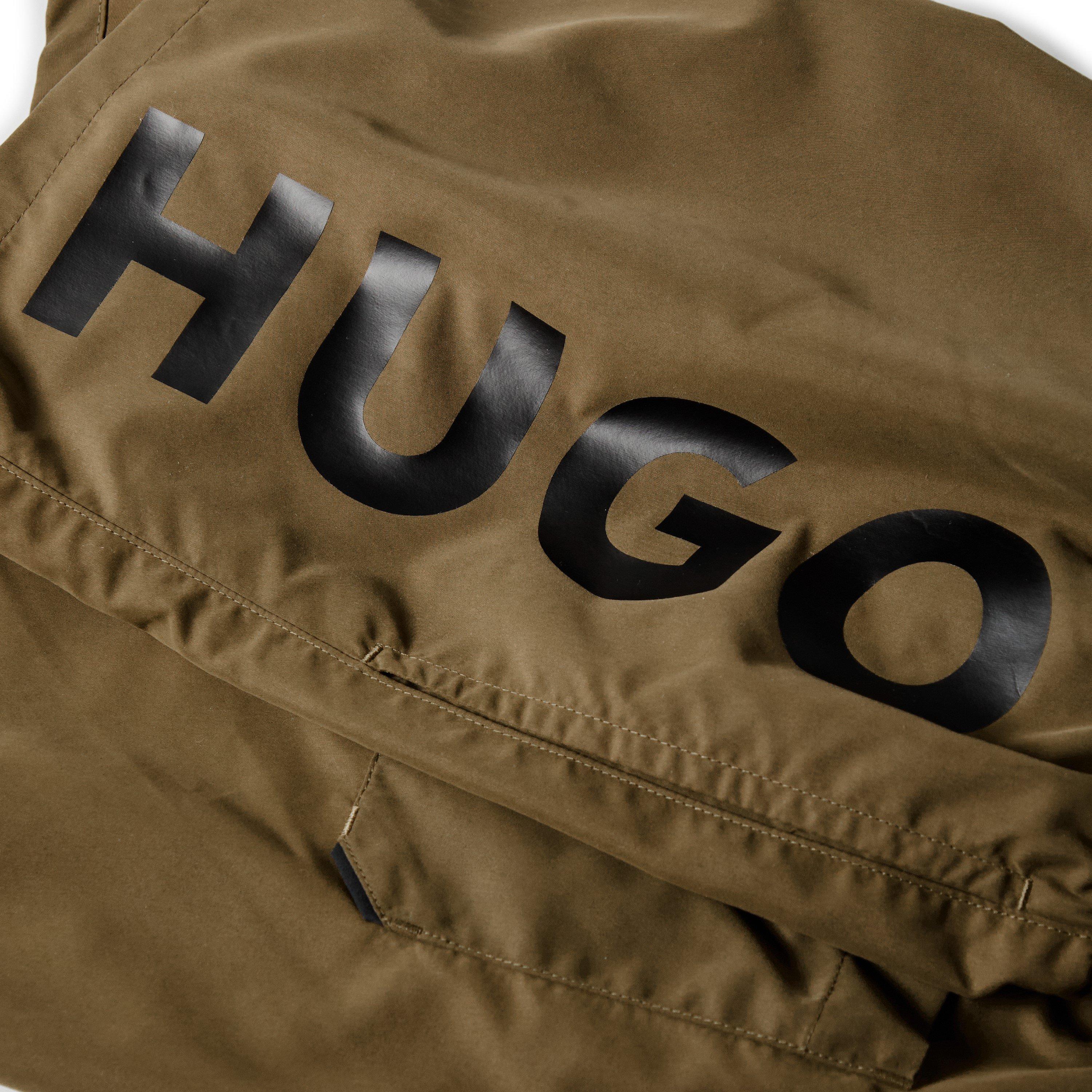 Green - Hugo - Hugo Abas 10257691 01 Swim Short Mens - 3