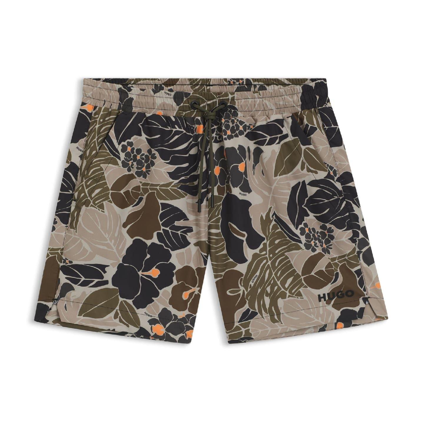 Hugo Men's Calala 10257691 01 Swim Short - Green - M